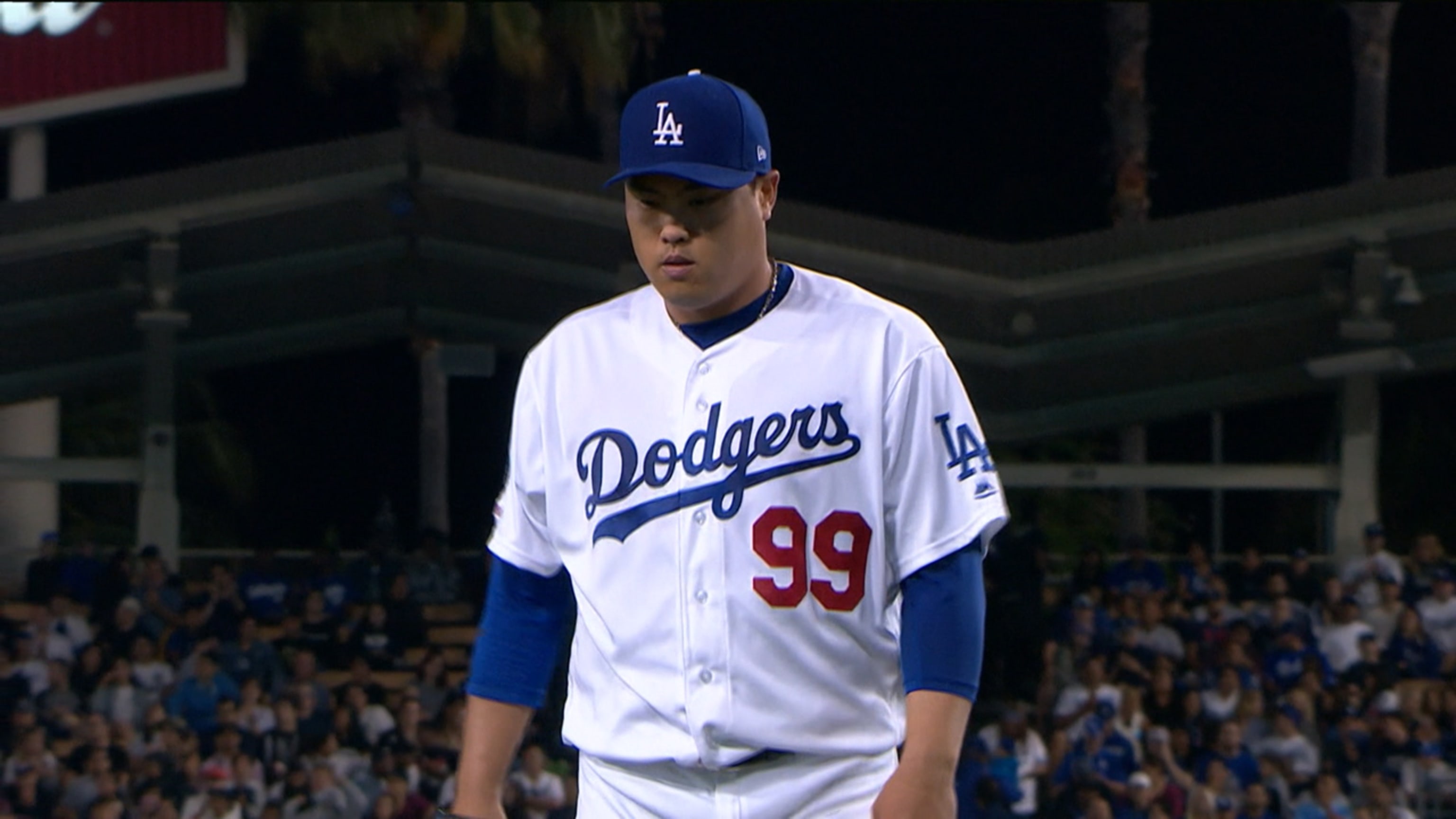 Men's Hyun-Jin Ryu Los Angeles Dodgers Roster Name & Number T