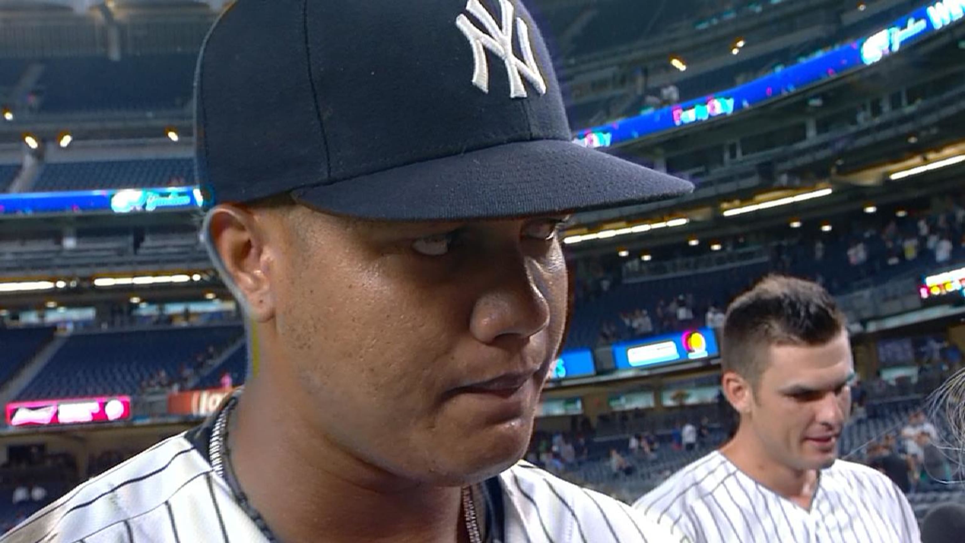 Yankees' Aaron Judge, Ronald Torreyes swap jerseys (video) - Sports  Illustrated