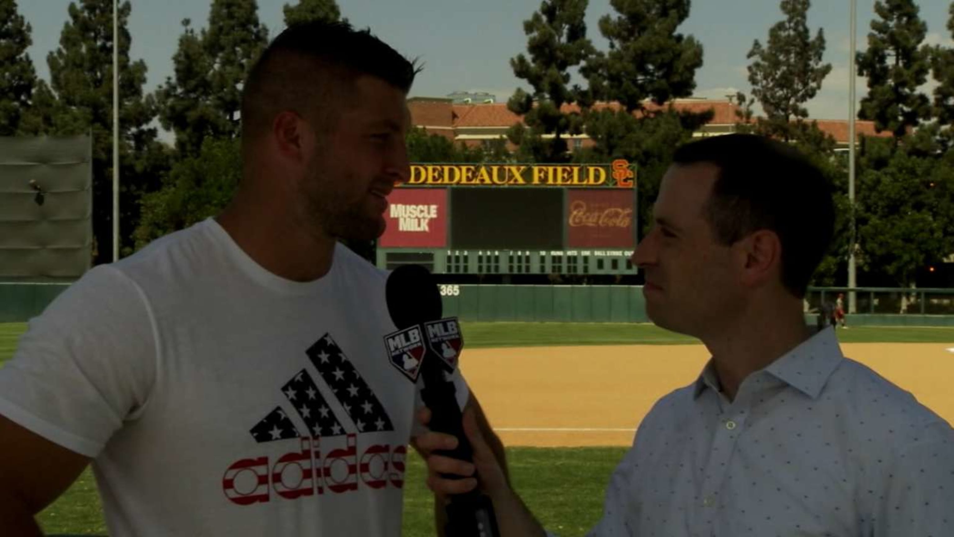 Tim Tebow will show off his baseball skills for MLB teams next