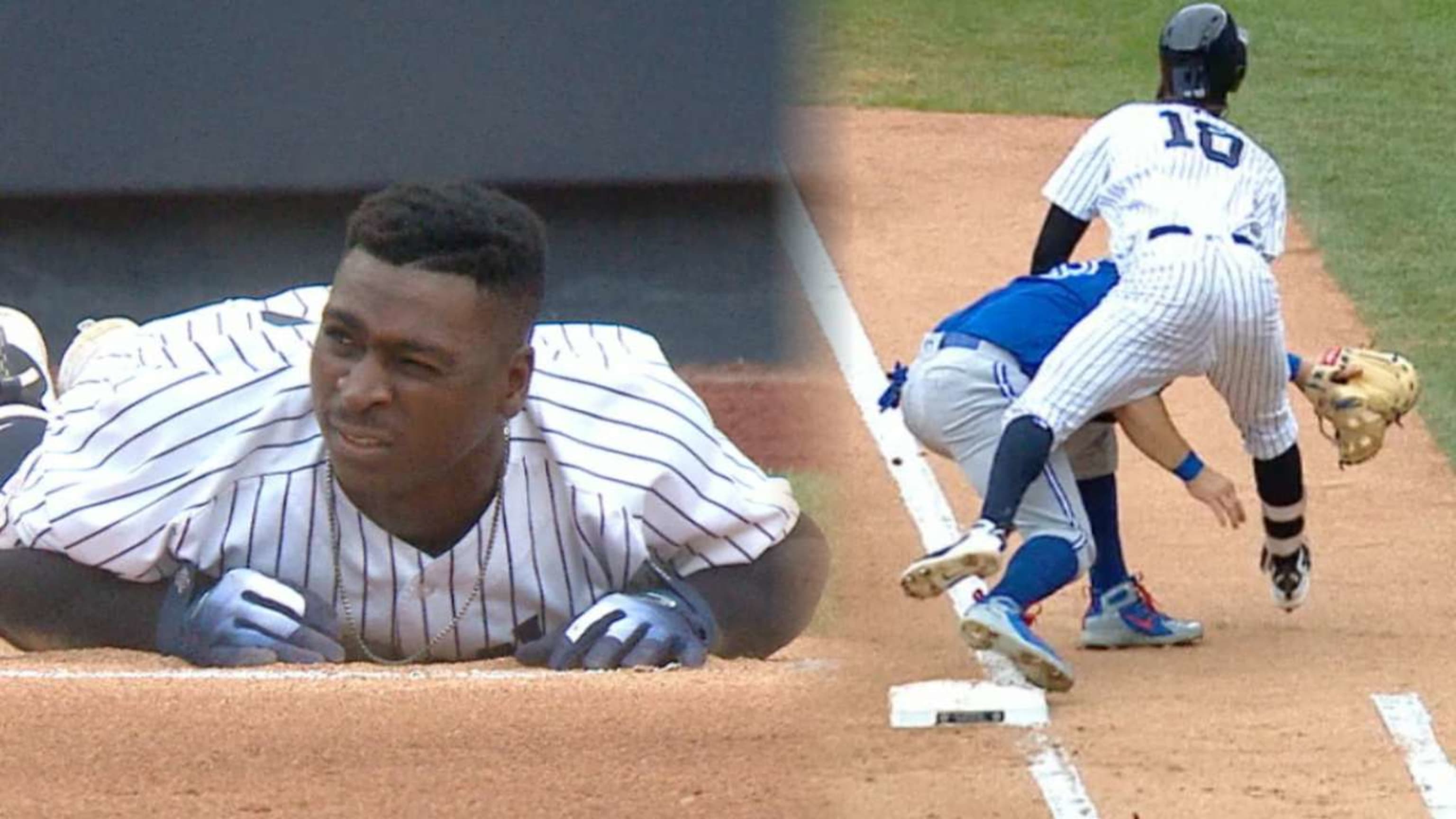Gregorius exits the game