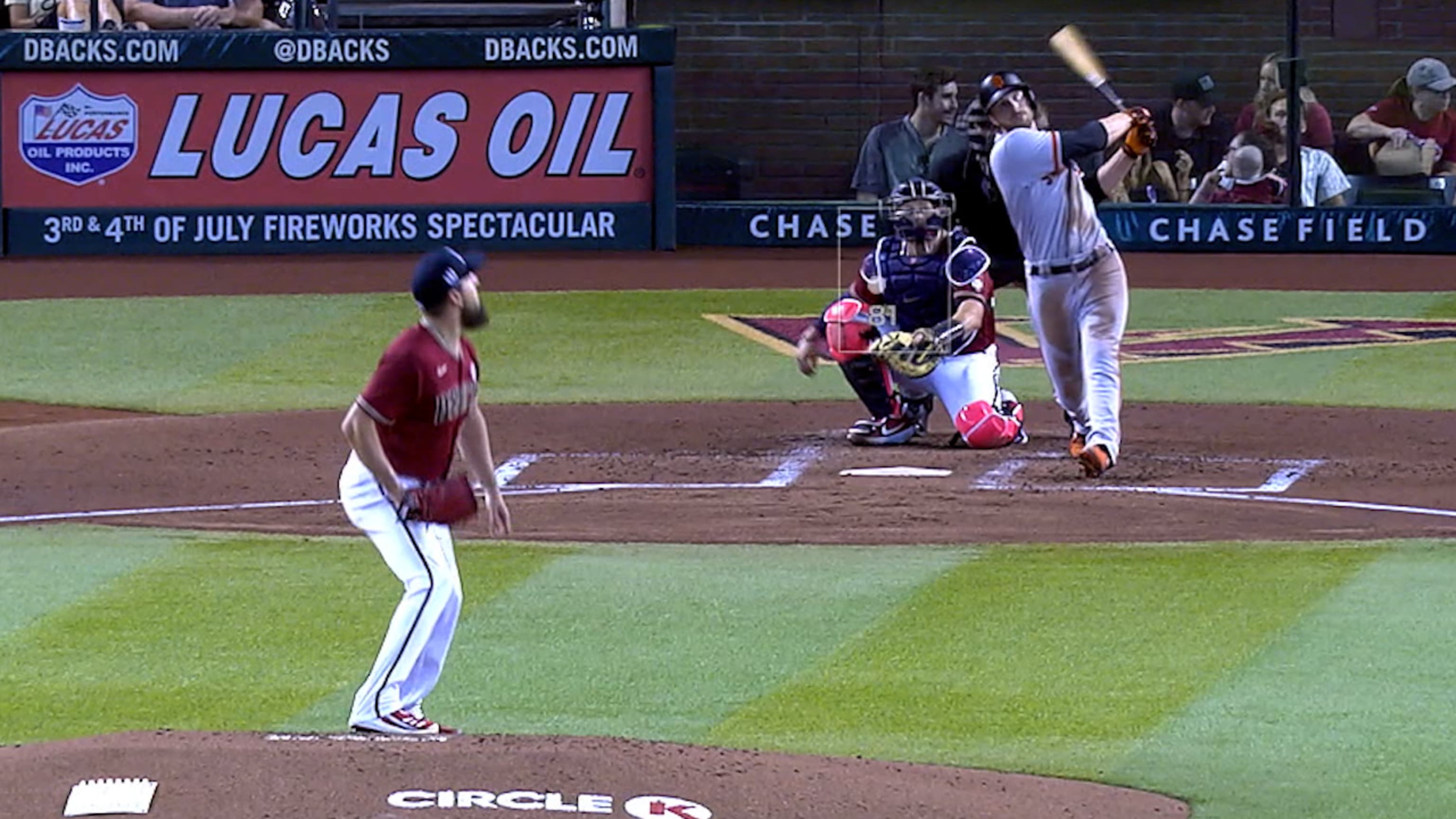 HR solitario de Austin Slater 