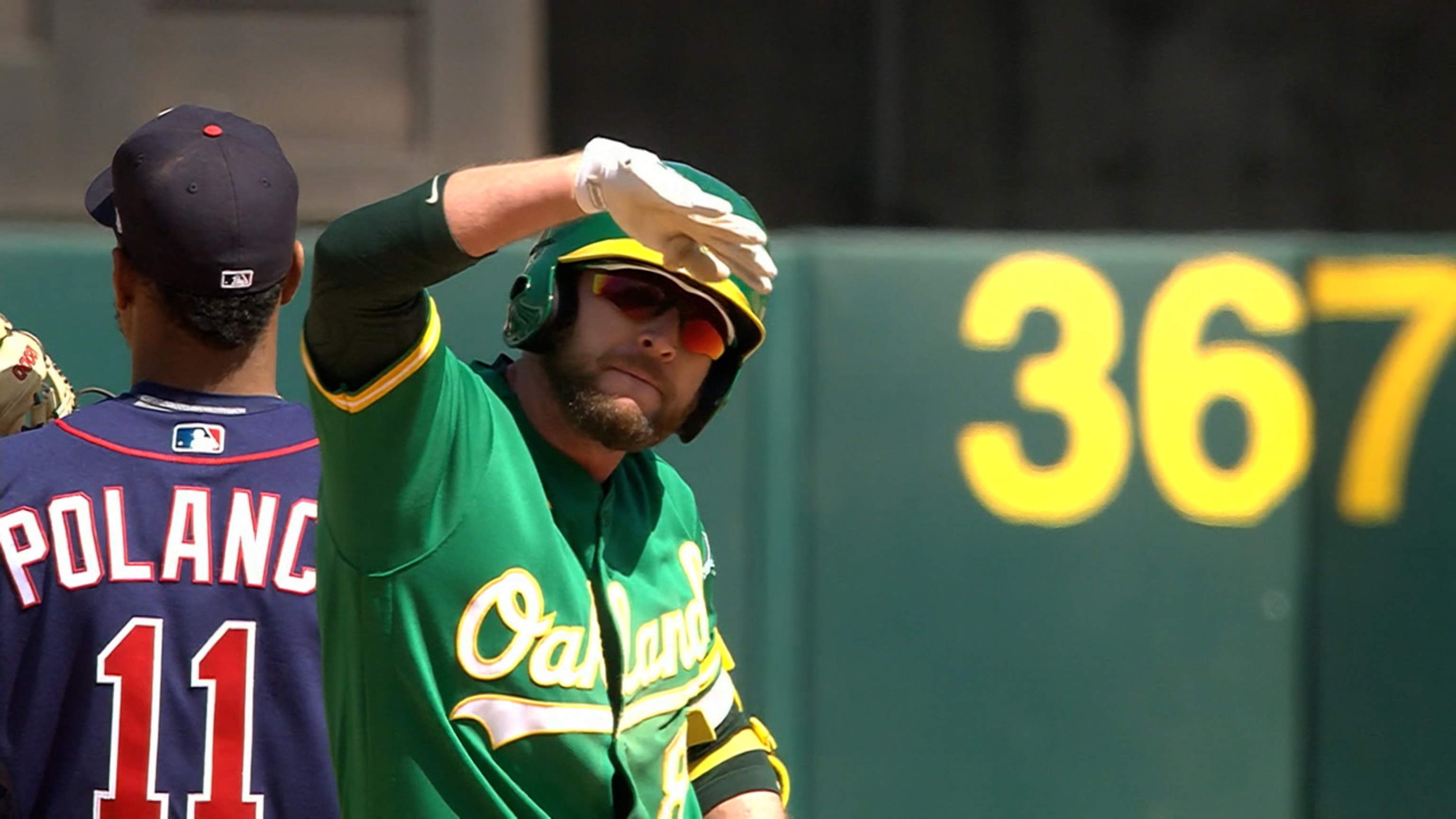 Athletics walk off in 10th against Angels for 20th win