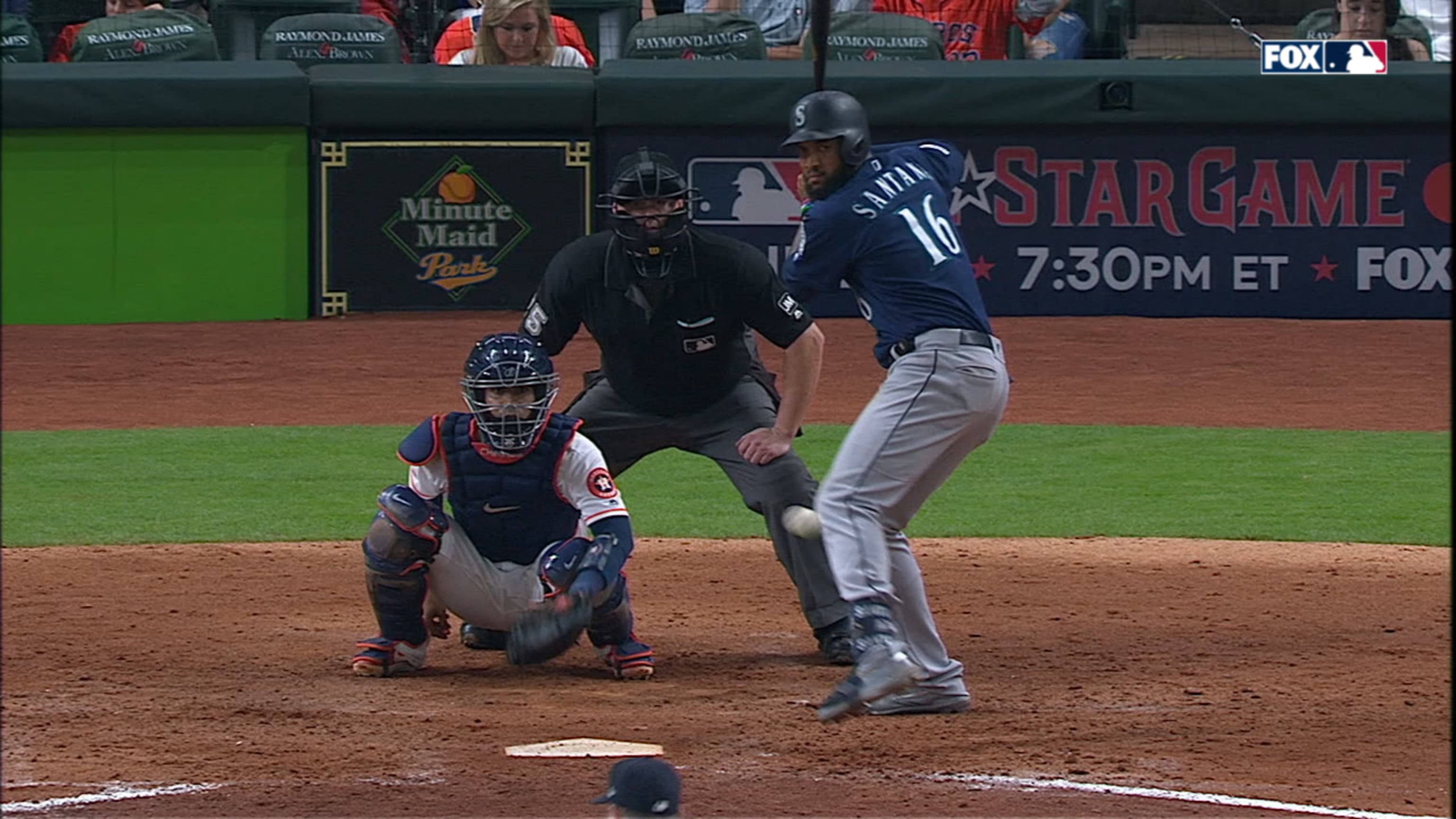 Santana's solo homer