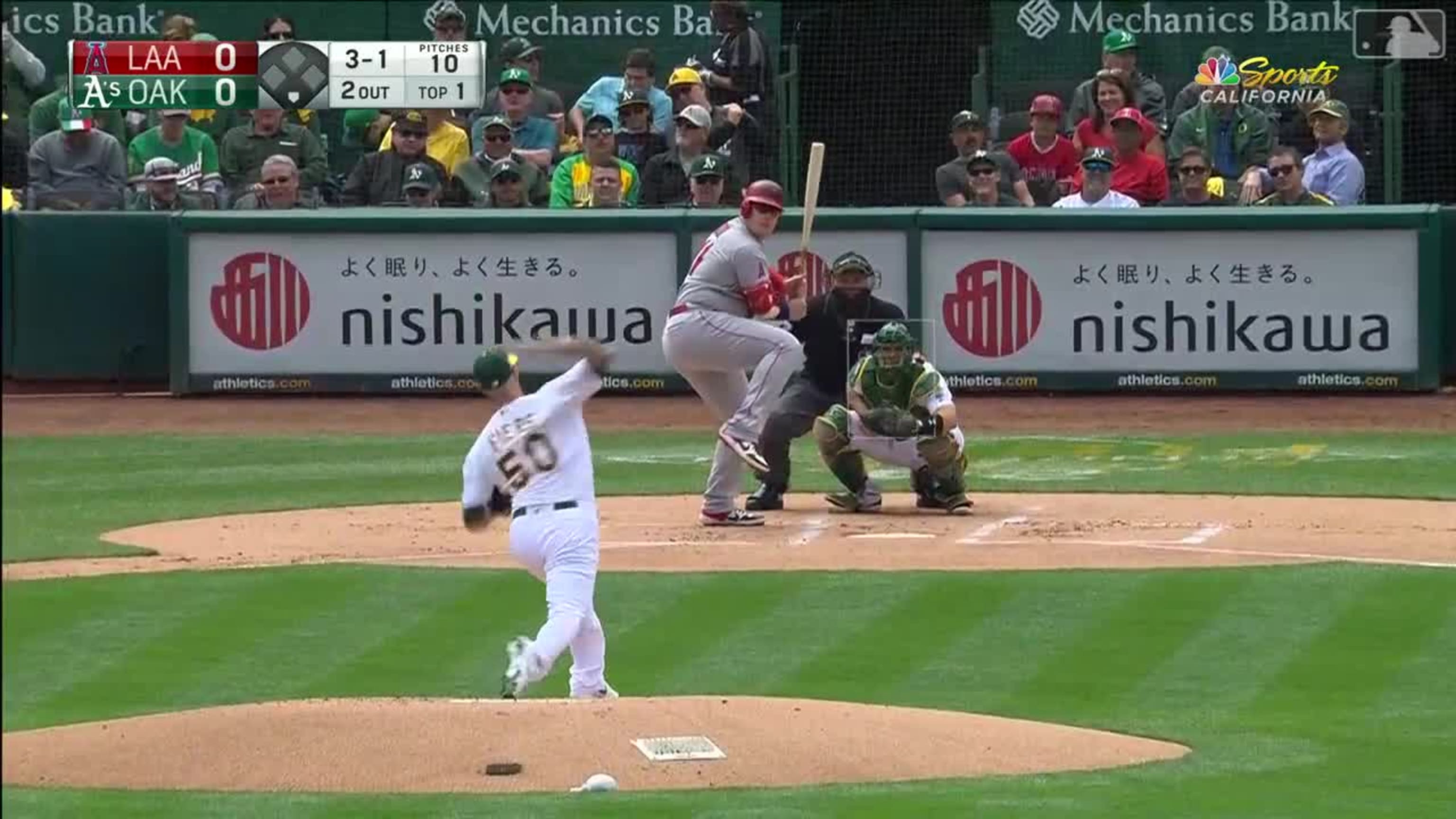 Semien gets Bour off deflection