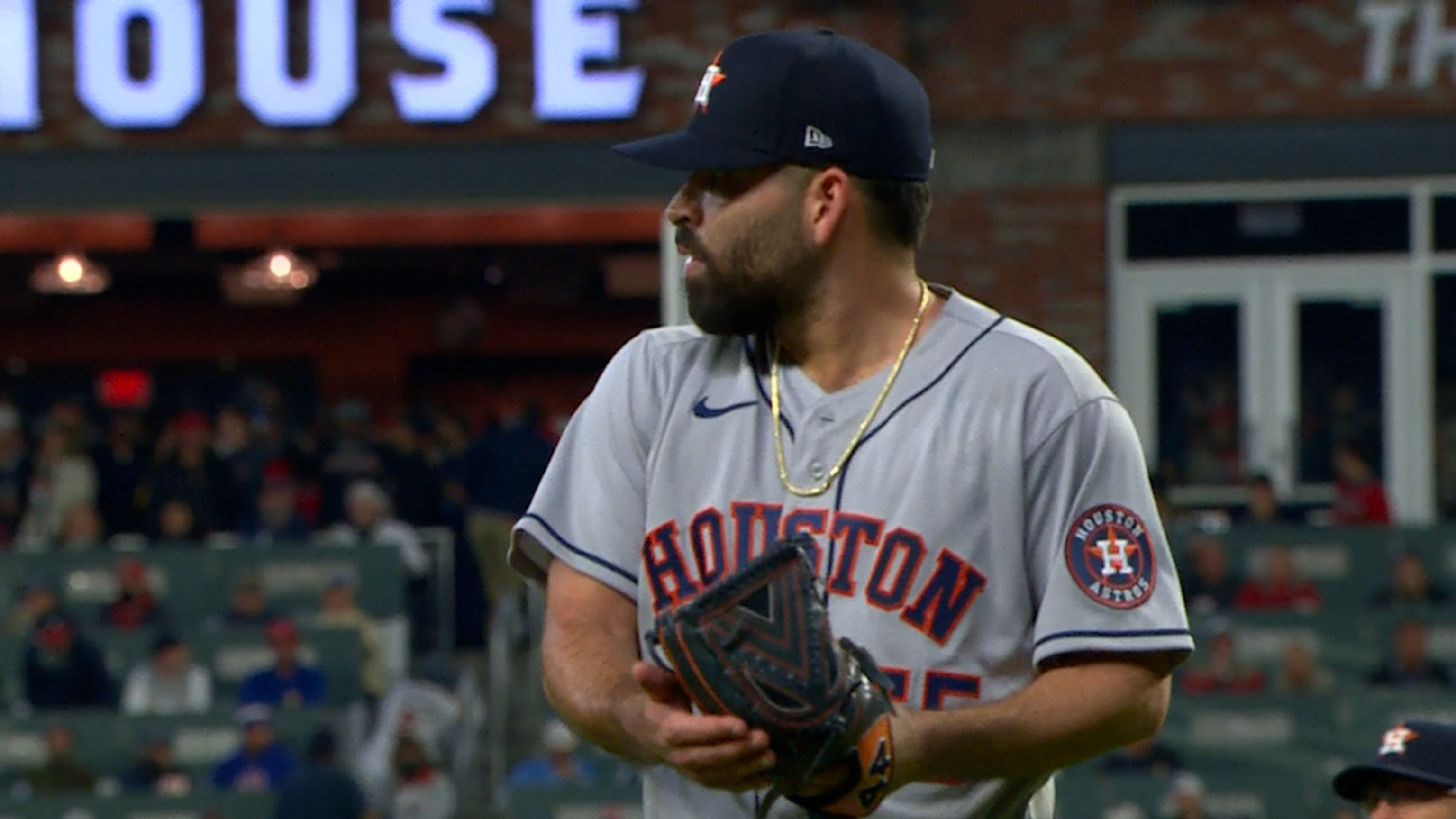 Marwin Gonzalez entusiasmado en la Serie Mundial 