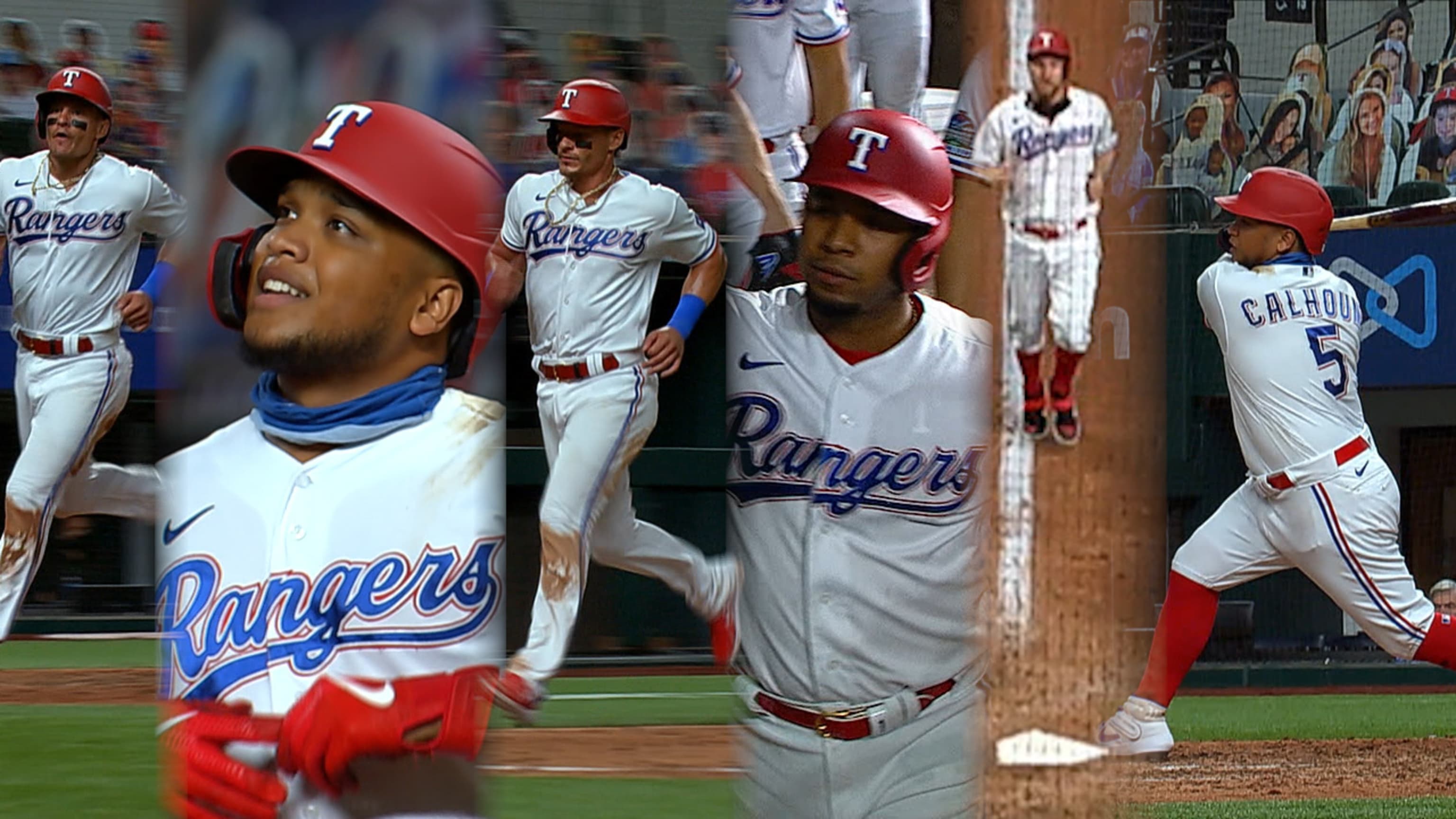 Rangers remontan con 7 carreras