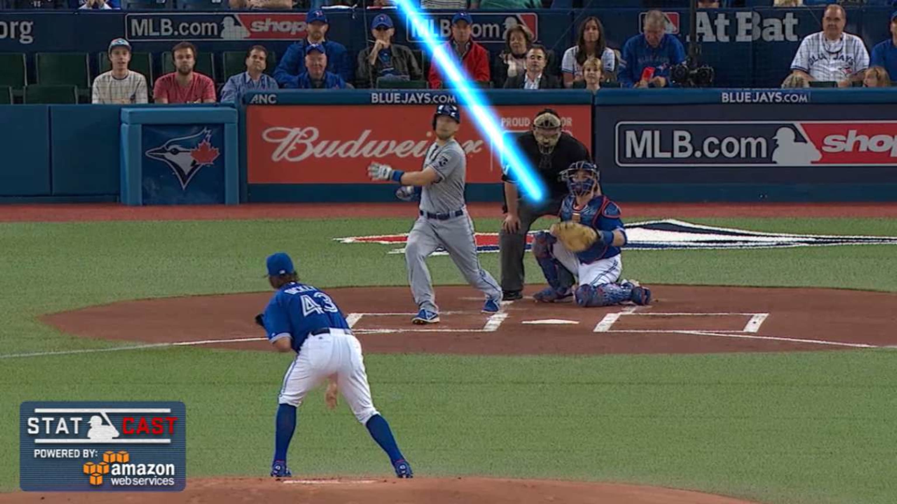 Statcast: Zobrist's two-run shot