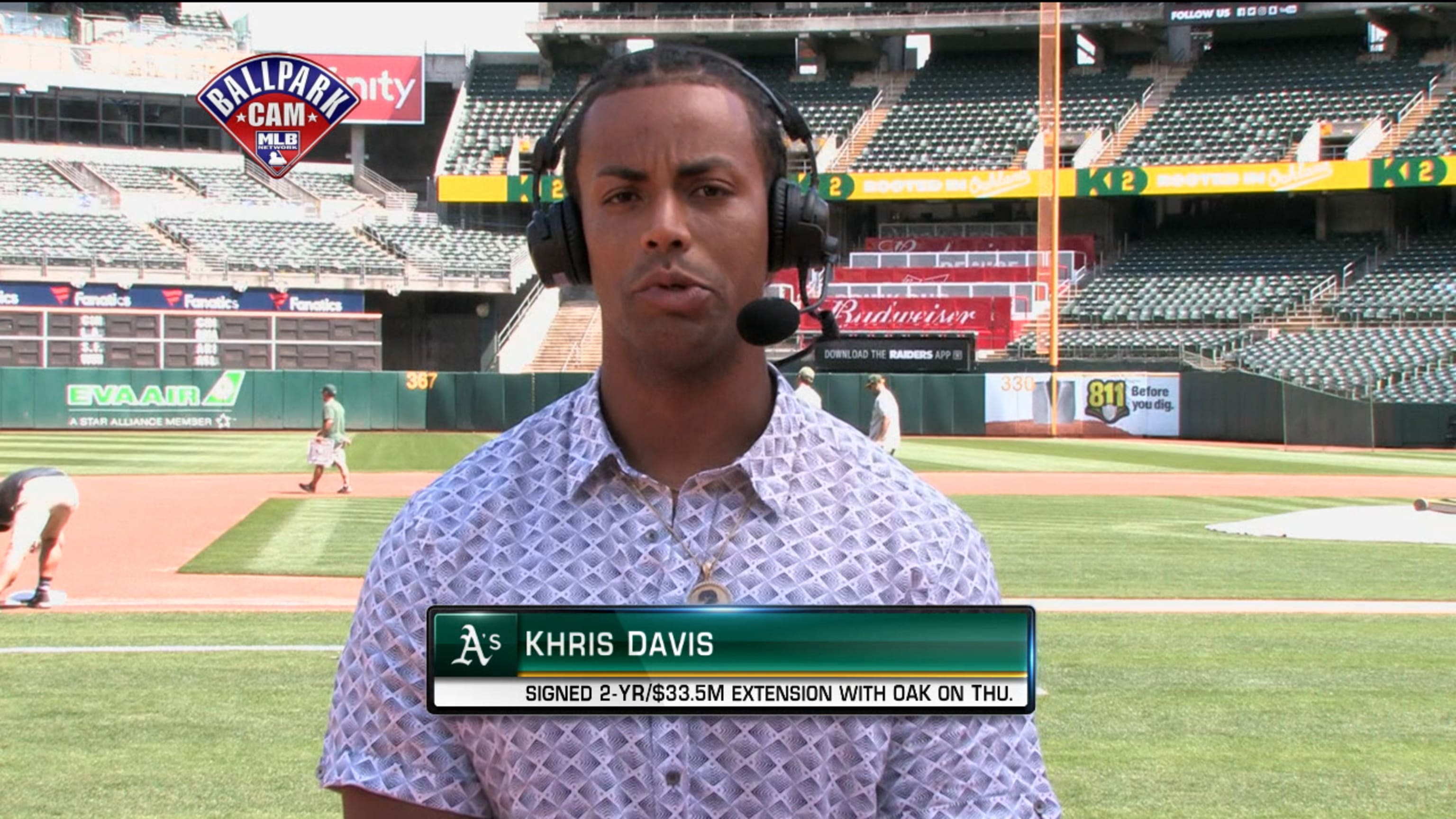 Khris Davis signed by Oakland Athletics to minor league deal