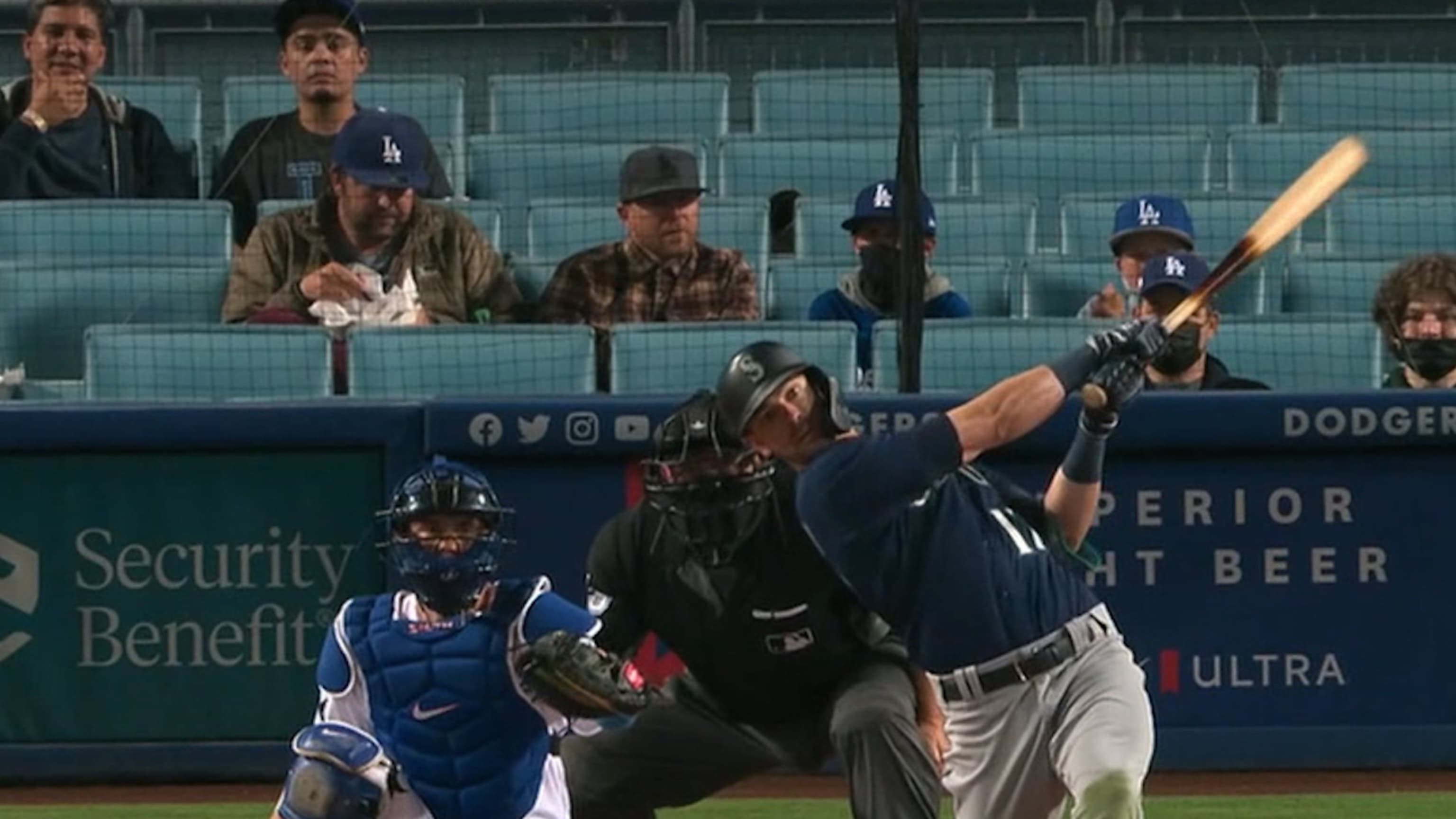 Haniger jonronea por 2da vez