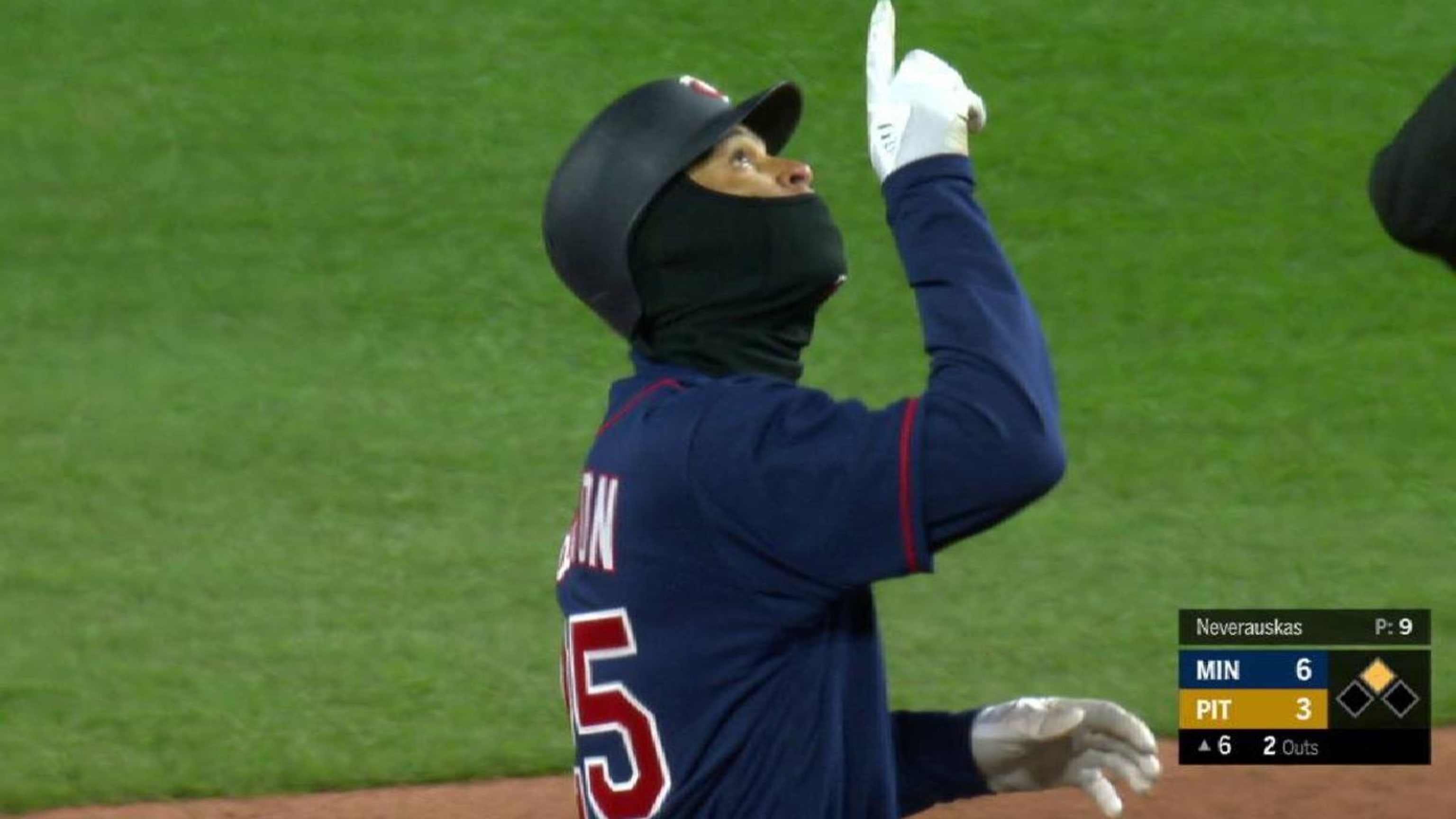 Buxton's RBI double in the 6th