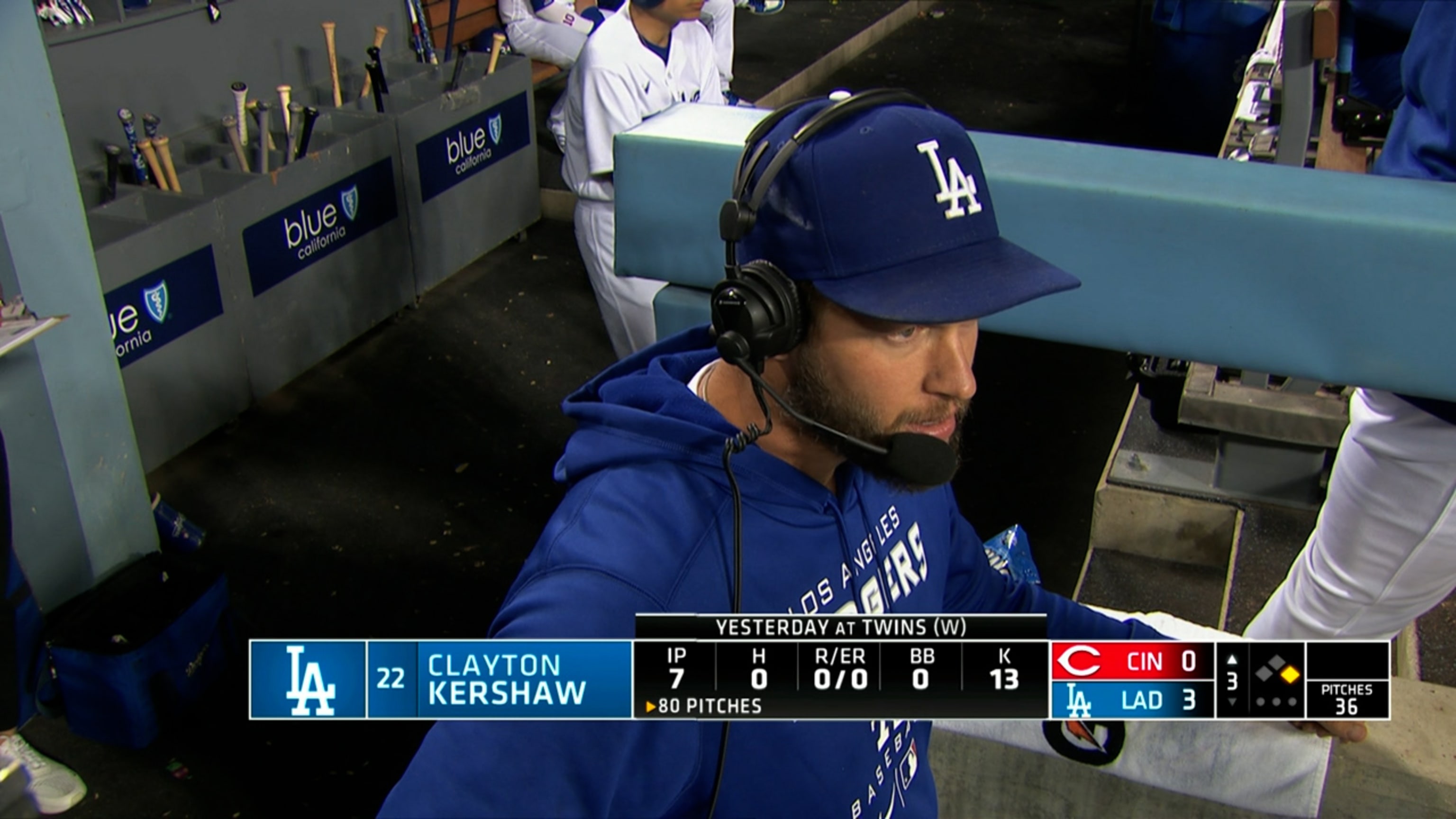 Kershaw sobre su casi perfecto