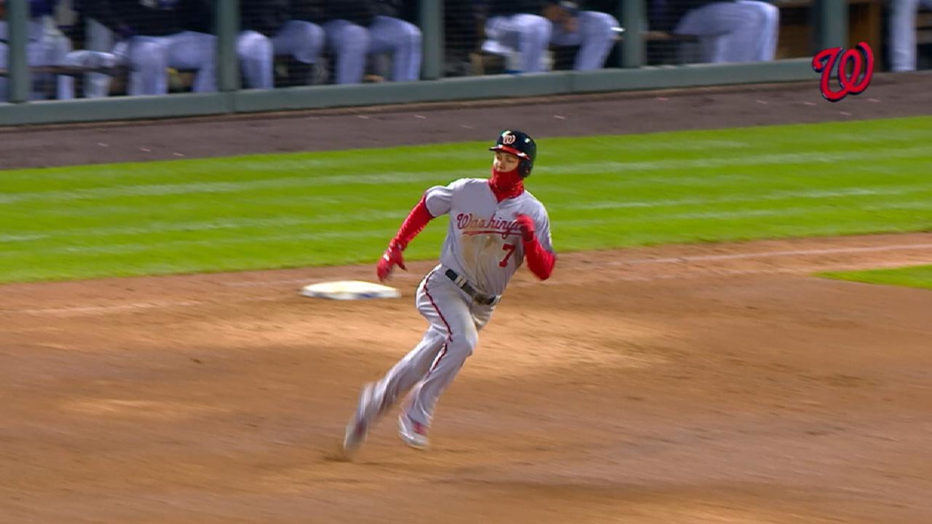 Watch: Nationals' Trea Turner hits for historic cycle against Rays 