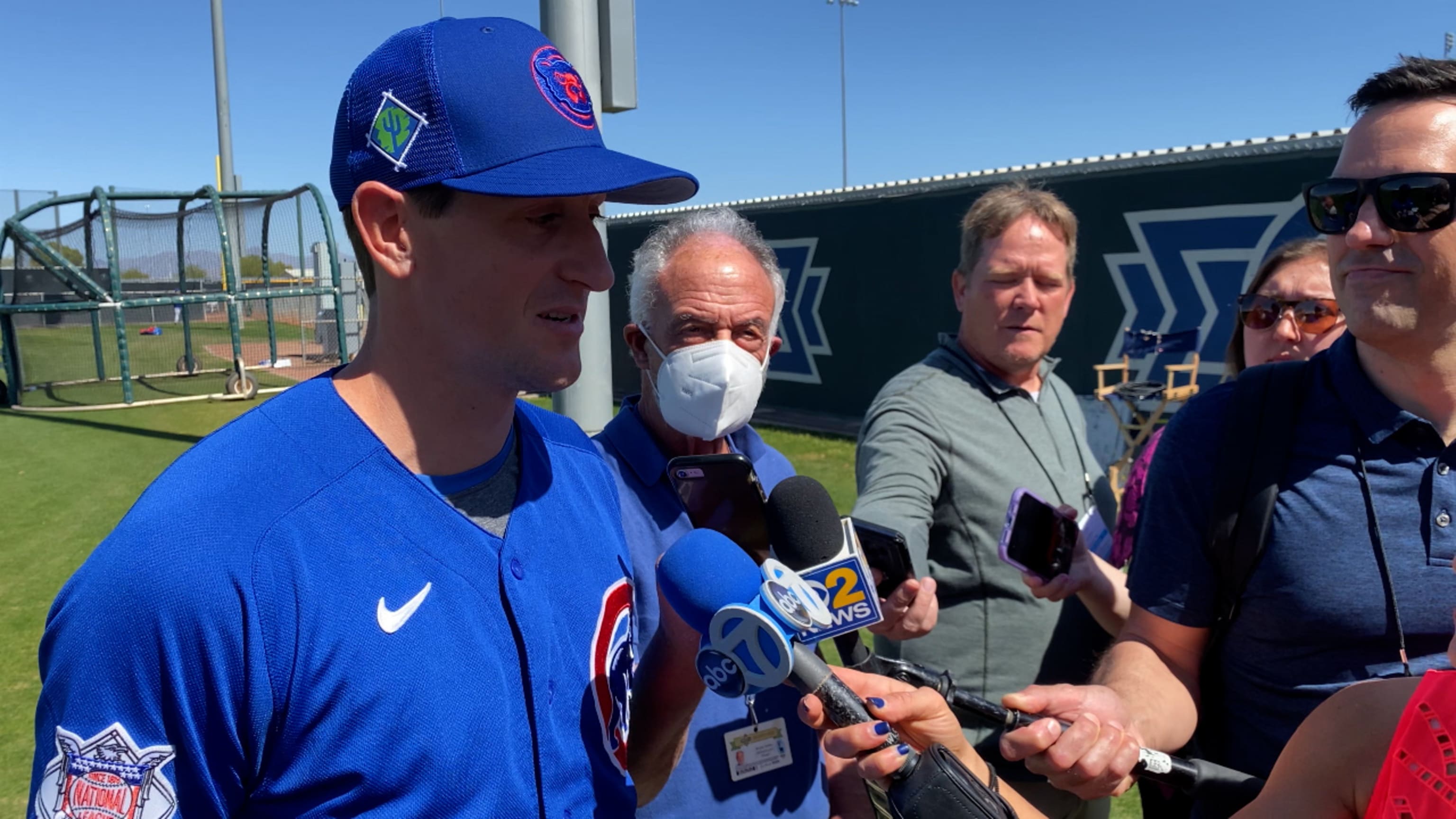 David Ross Jed Hoyer Spring Training 2023 - Marquee Sports Network