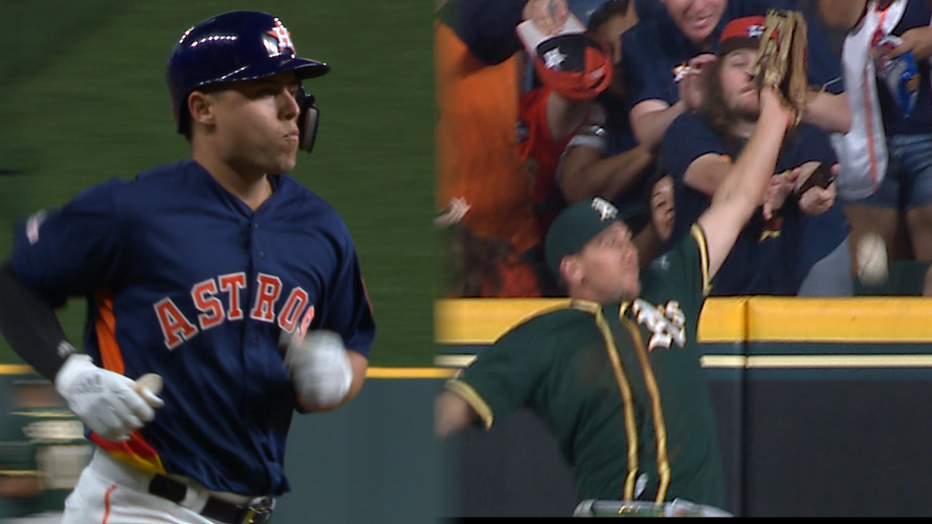 A challenge in the outfield at Minute Maid