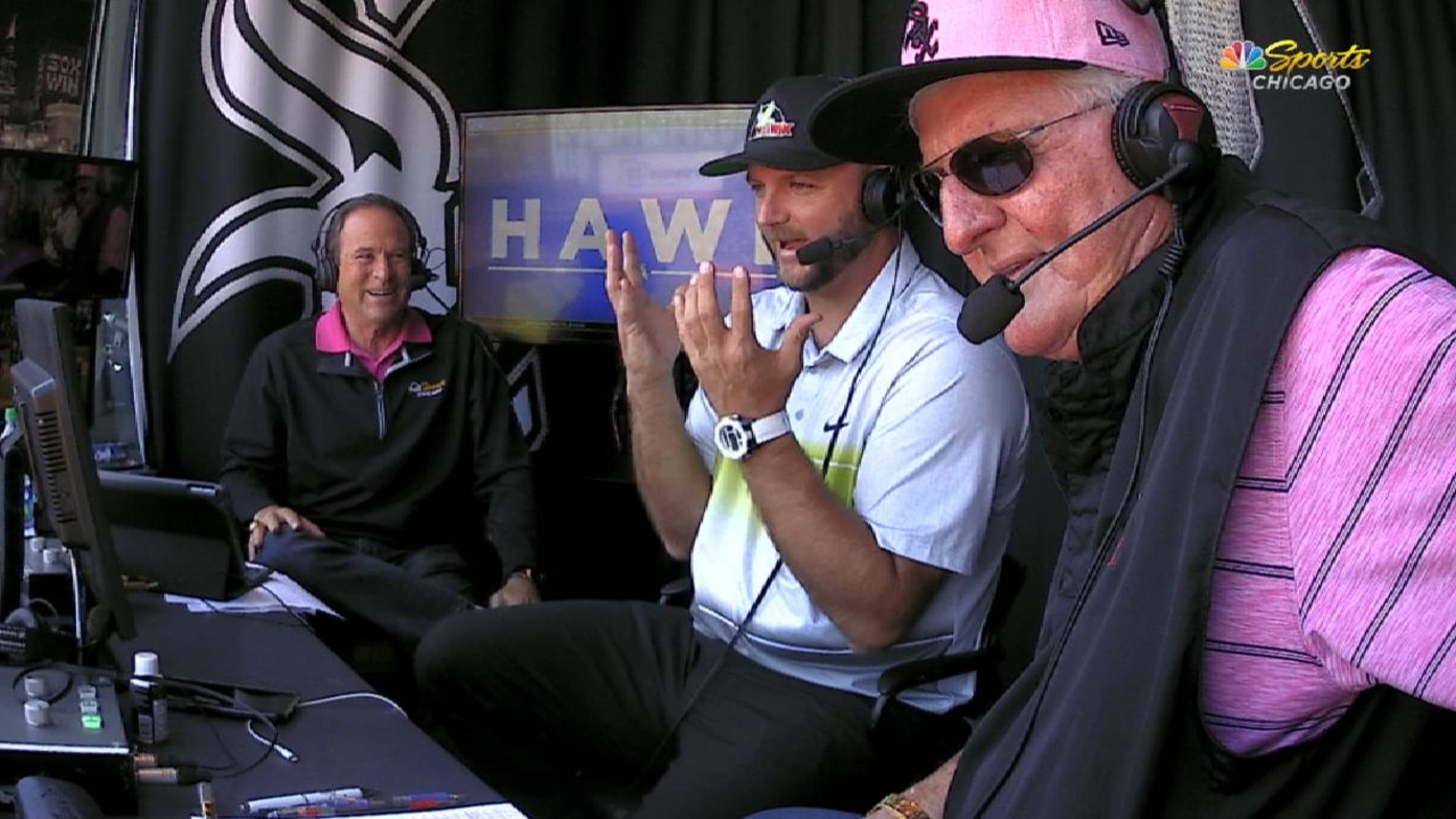 New White Sox ambassador A.J. Pierzynski wants to broadcast a game with  Hawk Harrelson