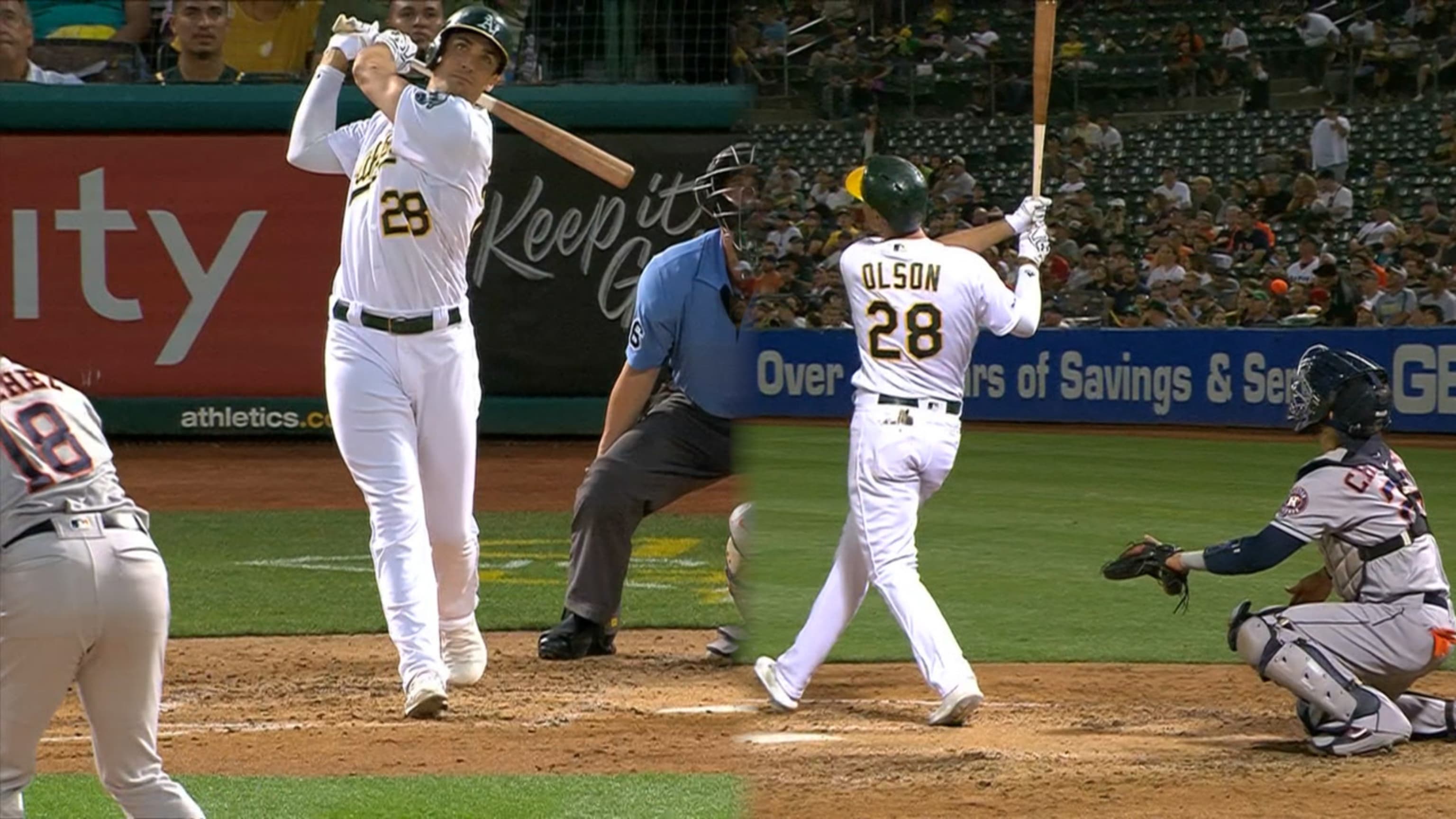 Record number of HRs hit at Oakland Coliseum