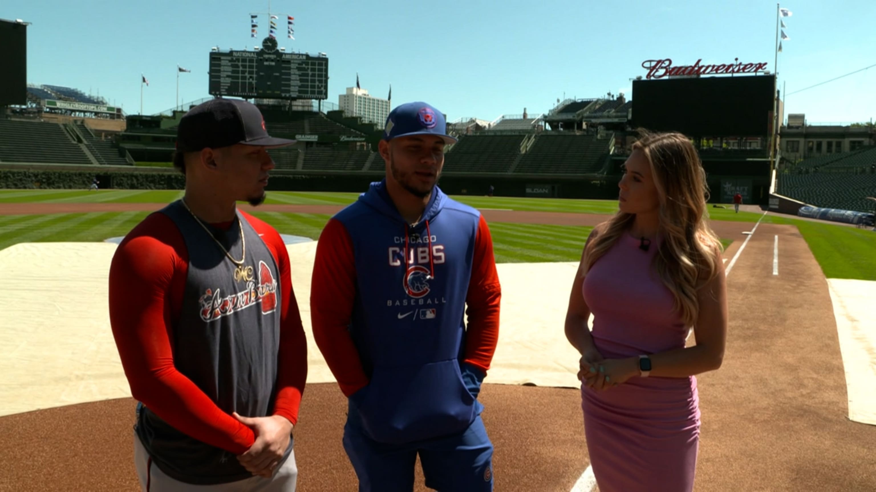 Cubs' Willson Contreras shares field with younger brother William - Chicago  Sun-Times