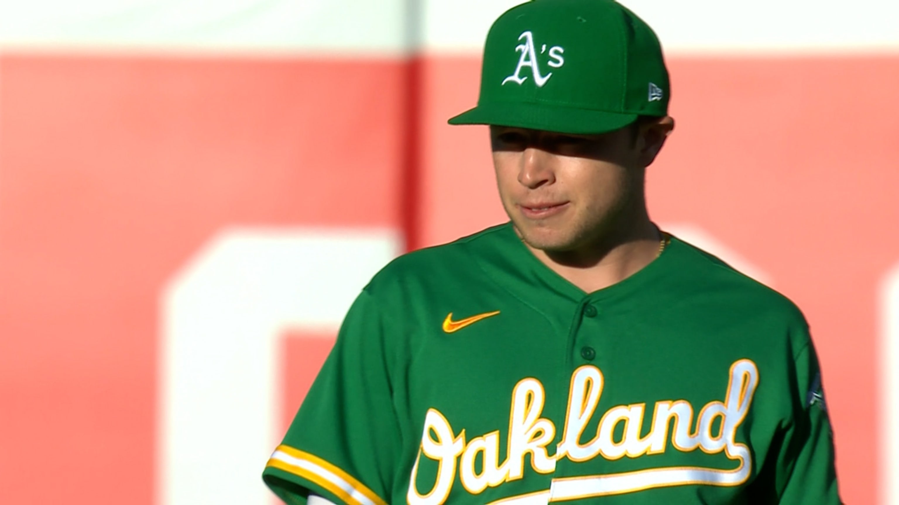 A's Frankie Montas strikes out 10 in near-complete game vs. Tigers