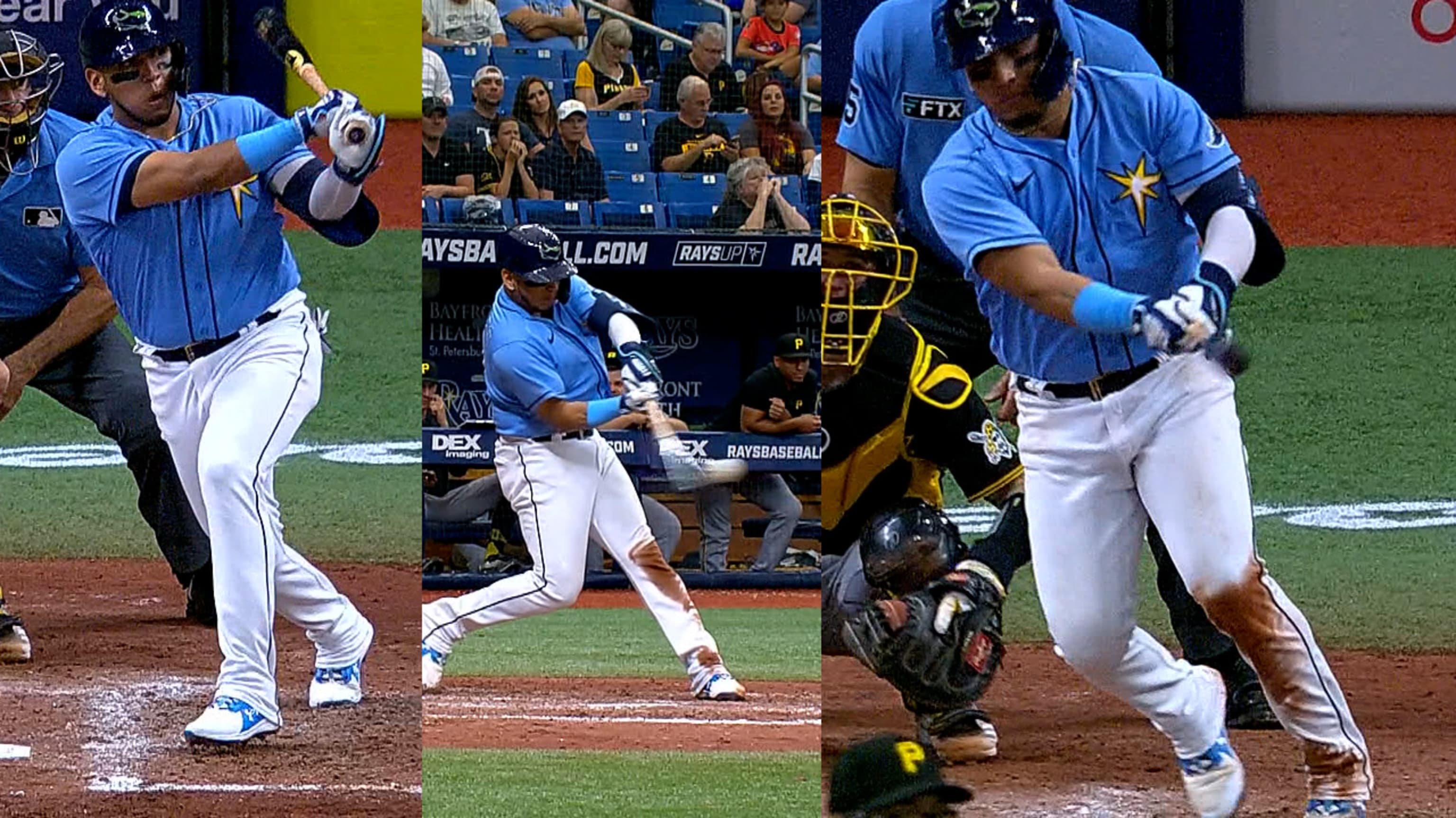 Paredes batea de 3-3