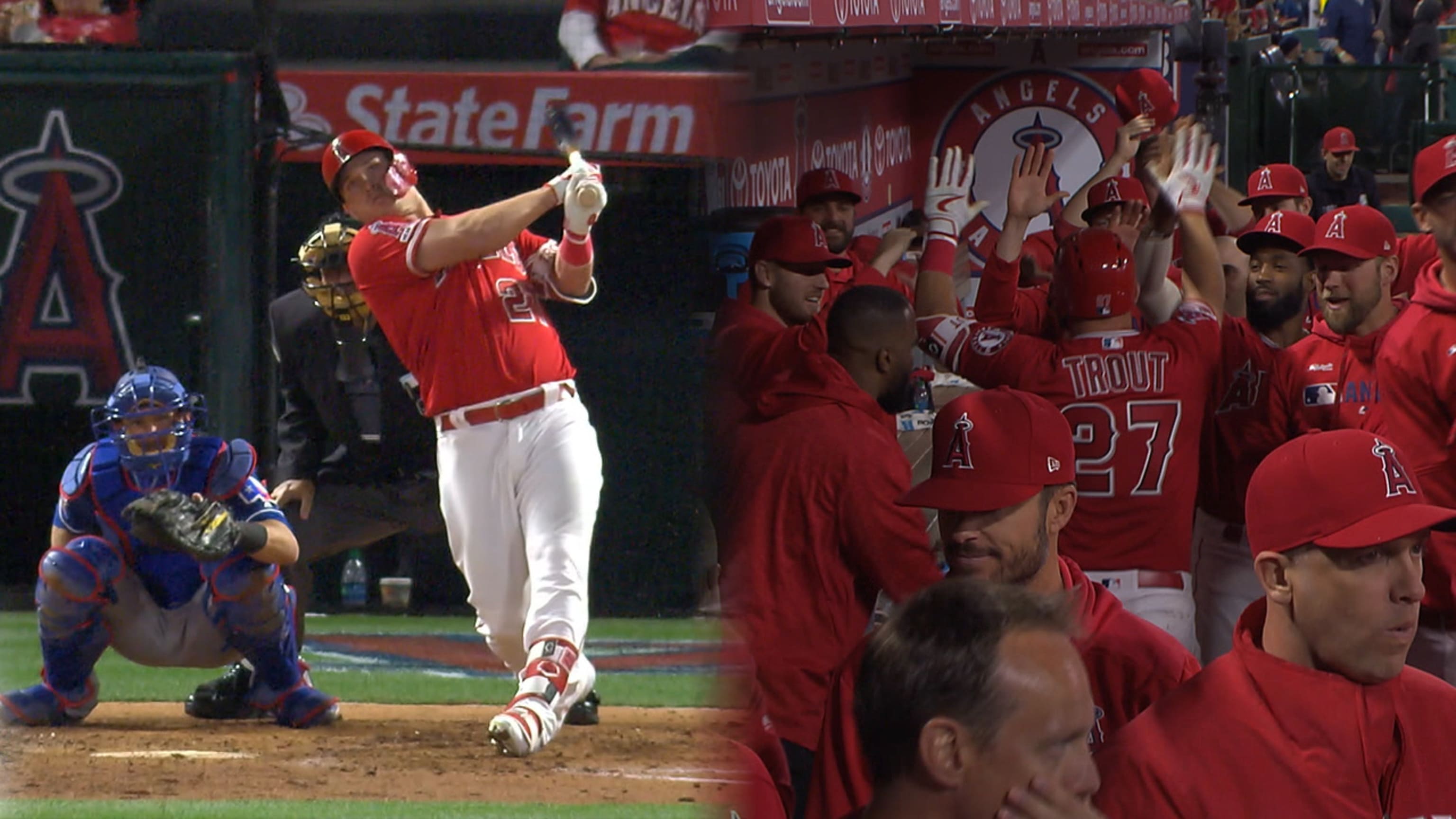 Must C: Trout con par de HR