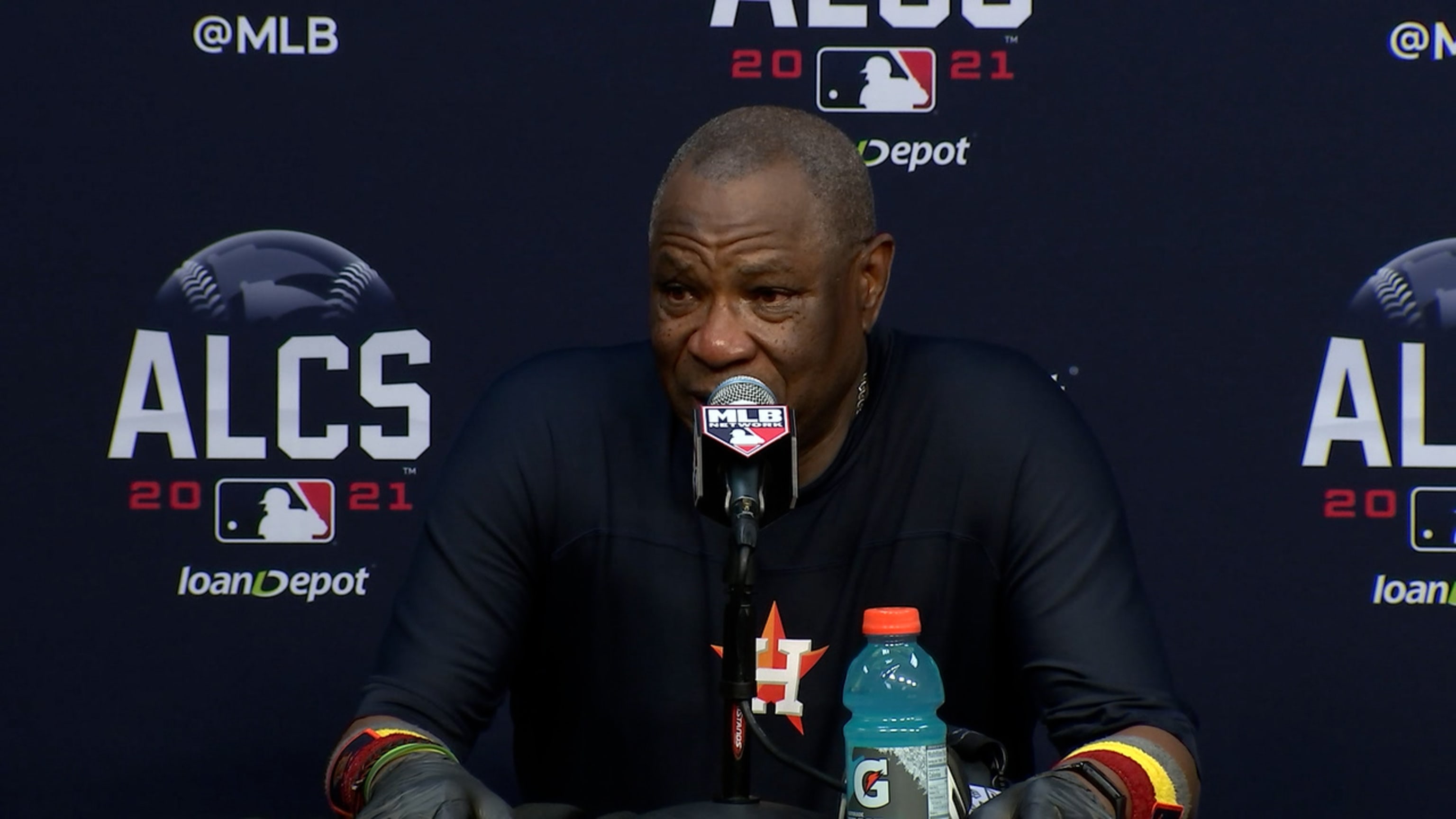 Dusty Baker on clinching pennant