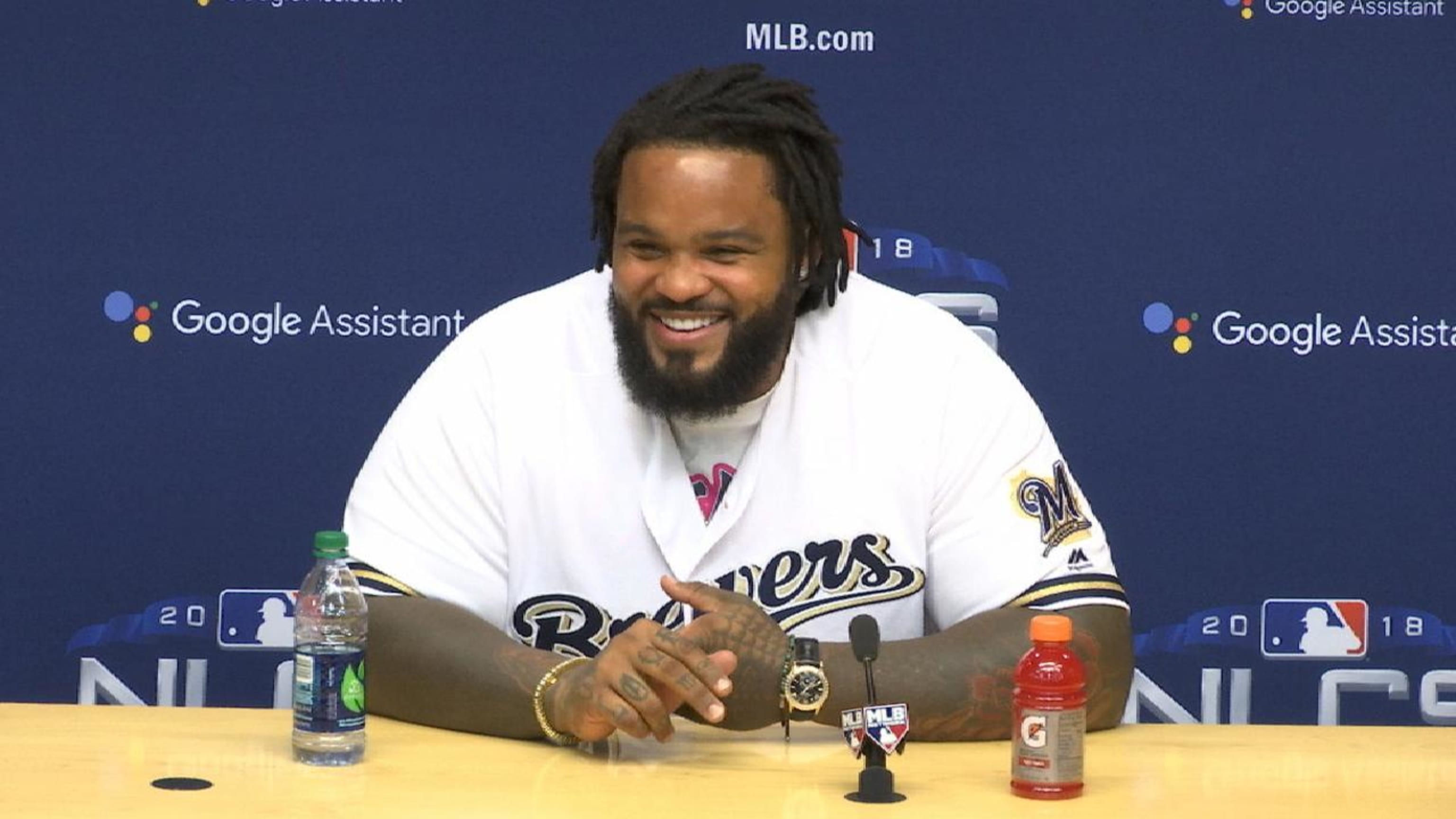 Ryan Braun, Prince Fielder reunite at Miller Park ceremony