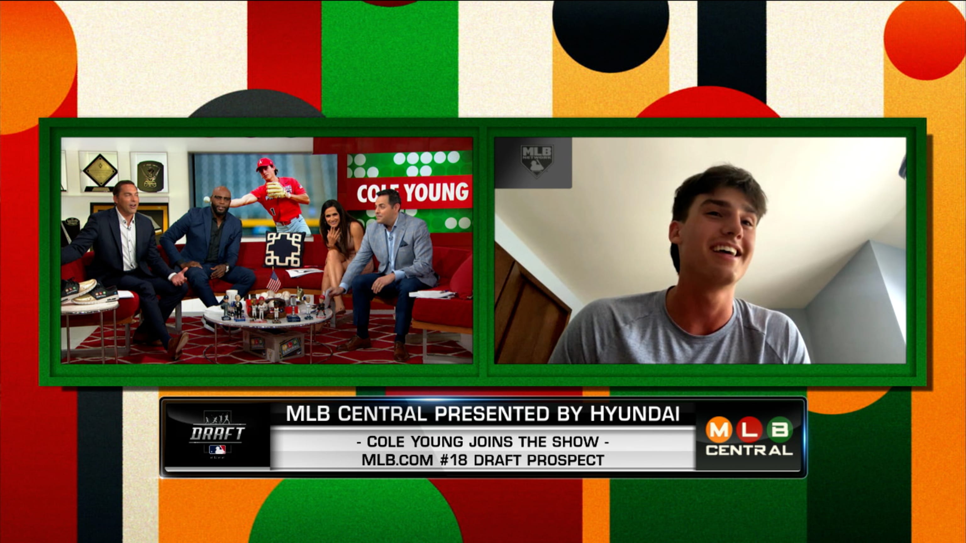 Cole Young talks draft combine