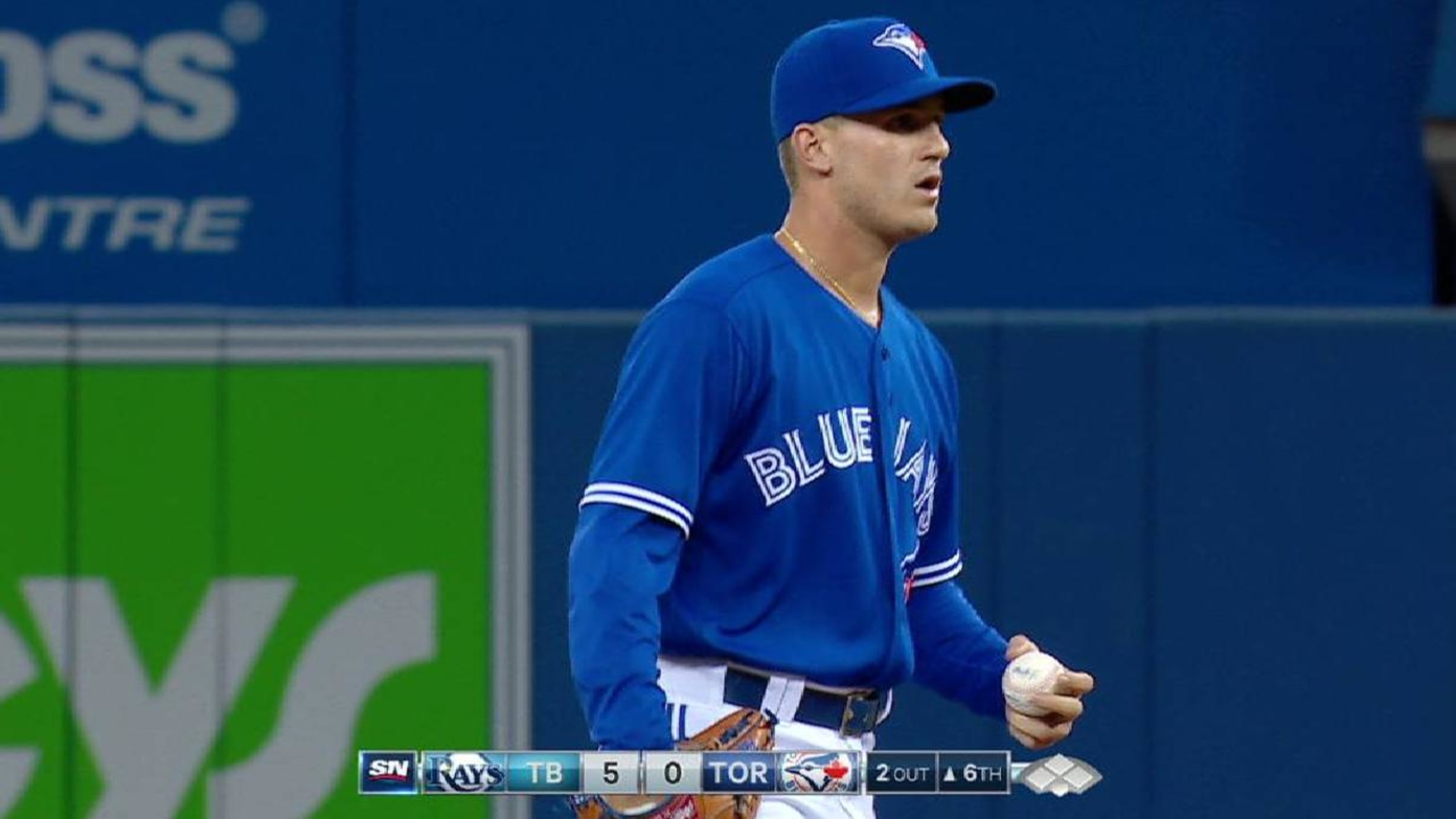 Pannone's 1st career strikeout