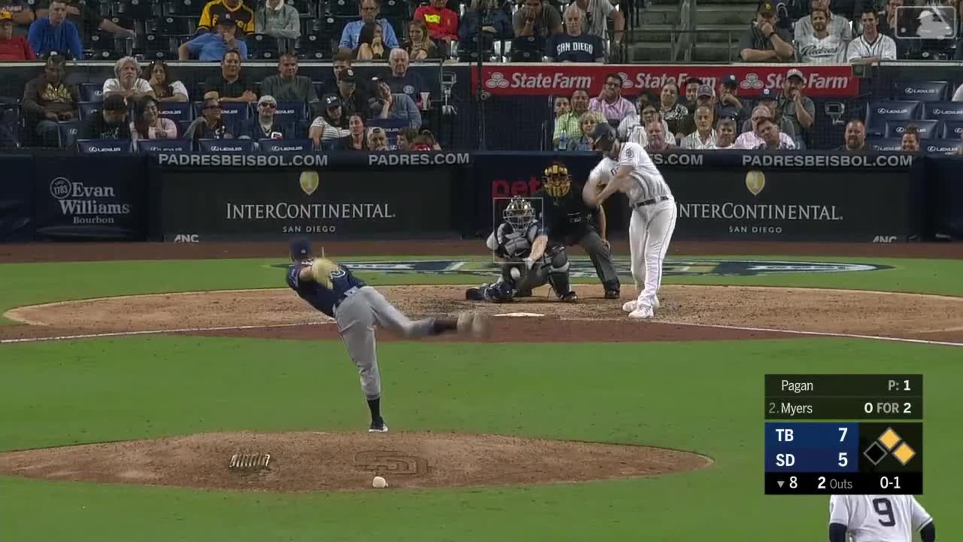 Pagan Ks four Padres