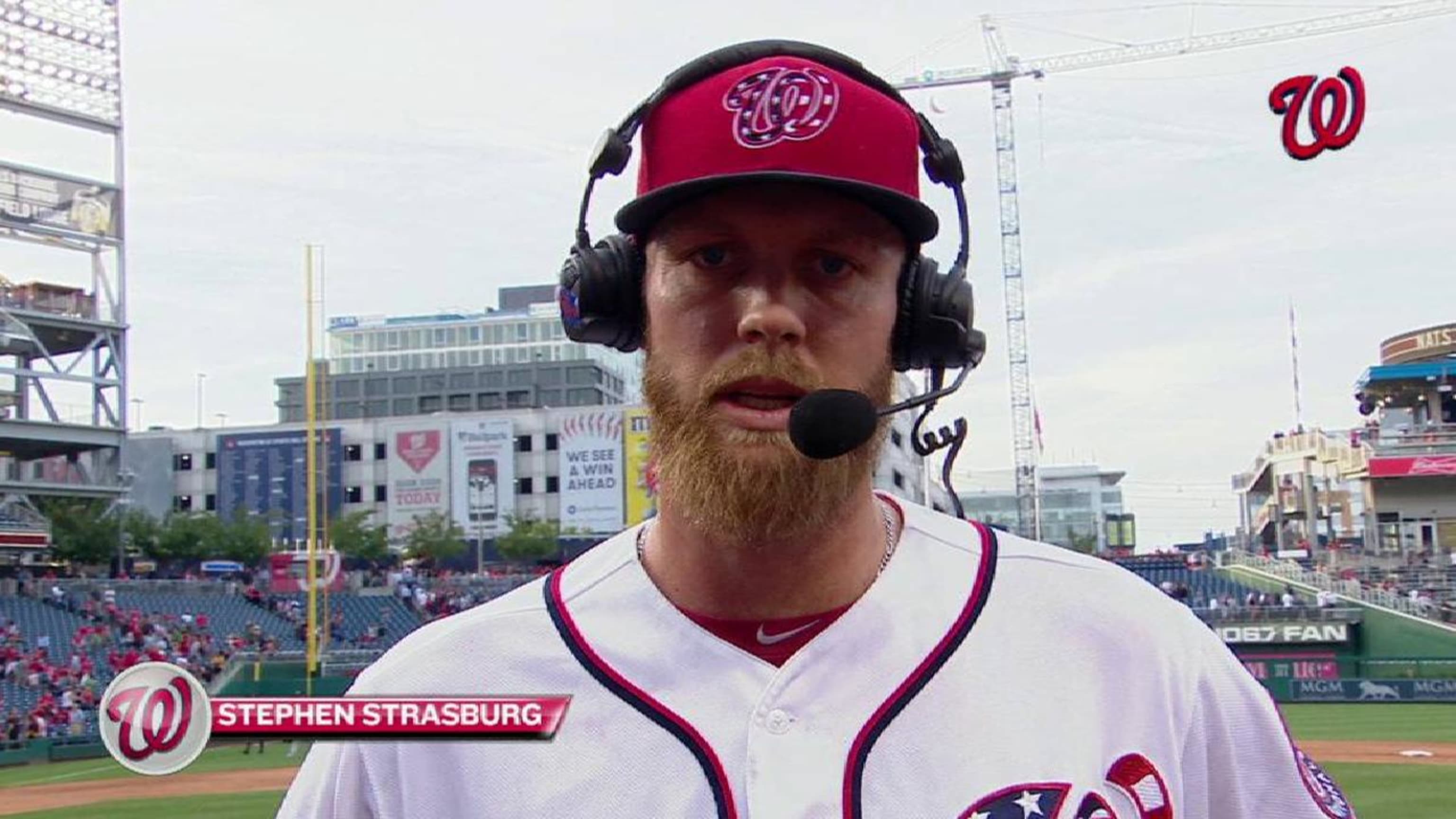 Stephen Strasburg sets career mark as Nationals win