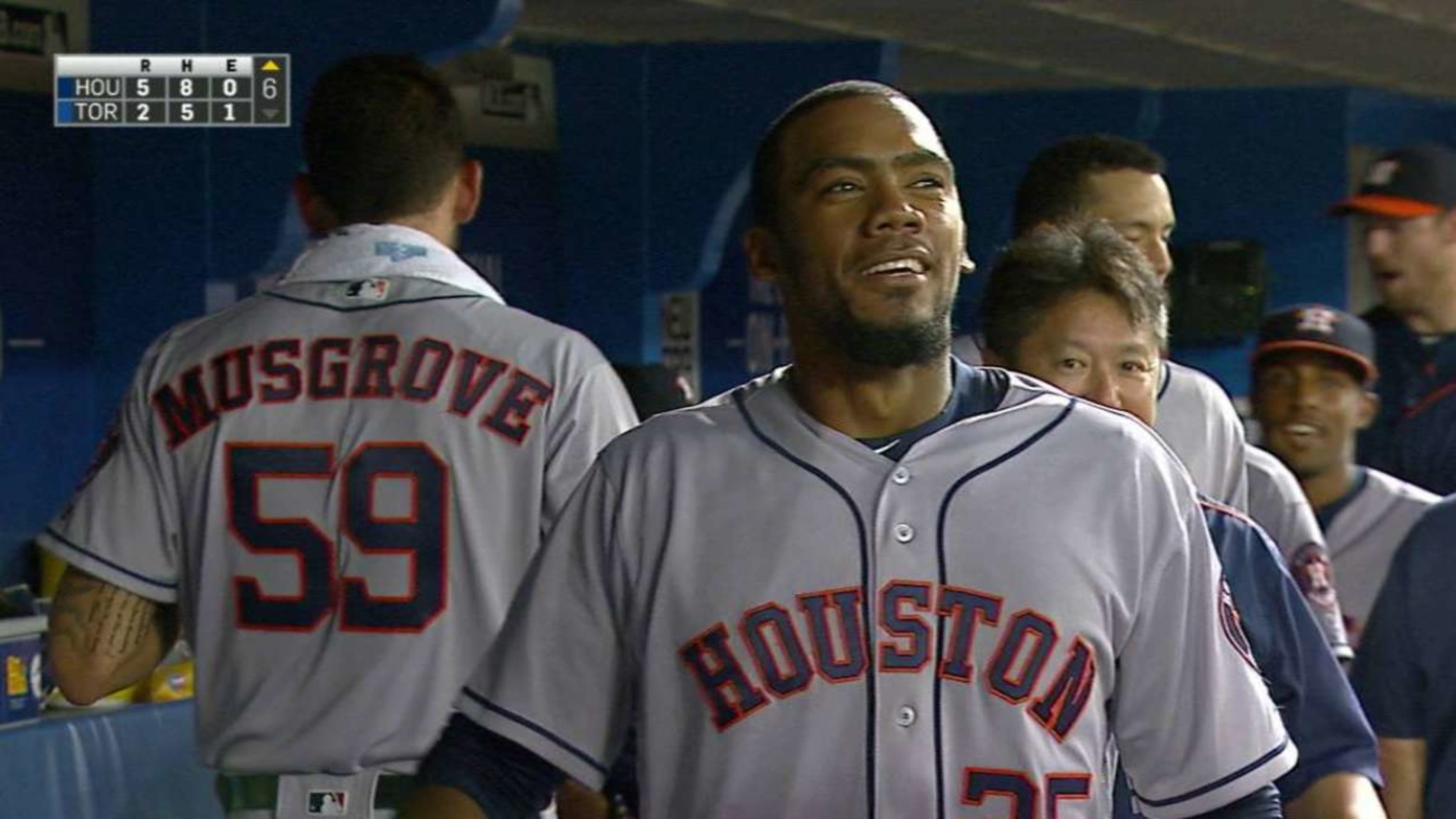 Teoscar Hernandez's first career homer came off Francisco Liriano