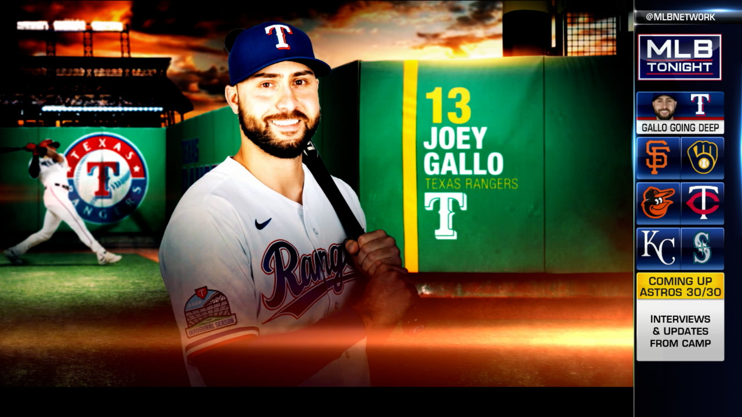  2020 Absolute Baseball #99 Joey Gallo Texas Rangers