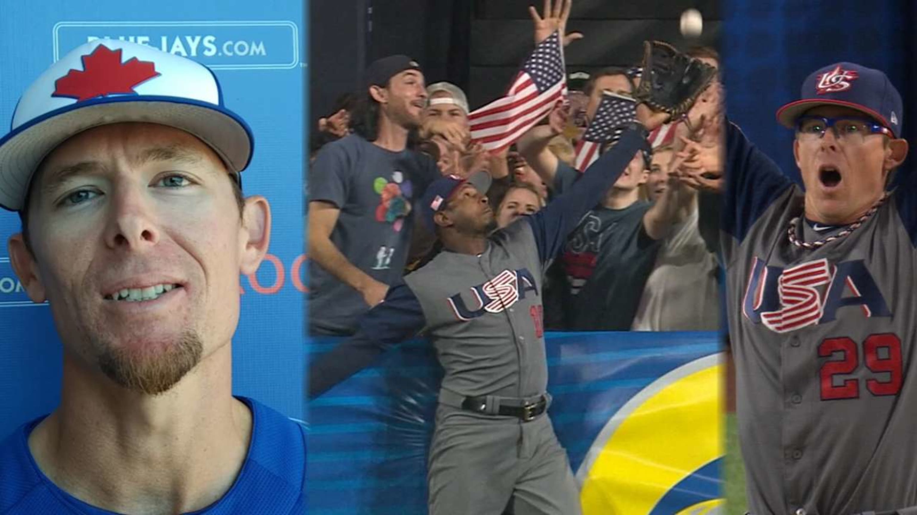 Adam Jones's spectacular catch propels USA into World Baseball Classic  semis, World Baseball Classic