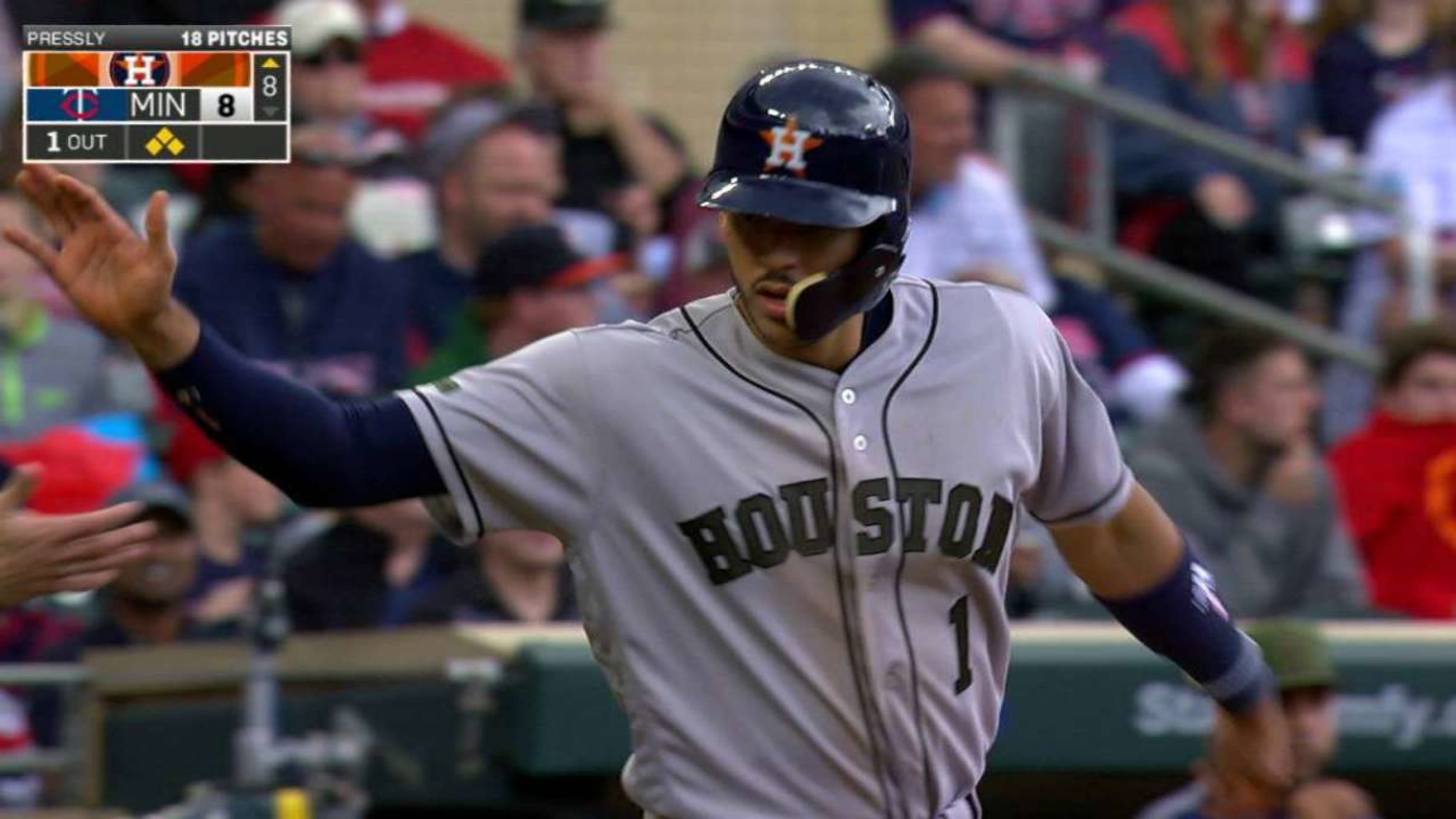 Astros pound 4 homers, with a pair by Abreu, to rout Twins 9-1 and take 2-1  ALDS lead – KGET 17