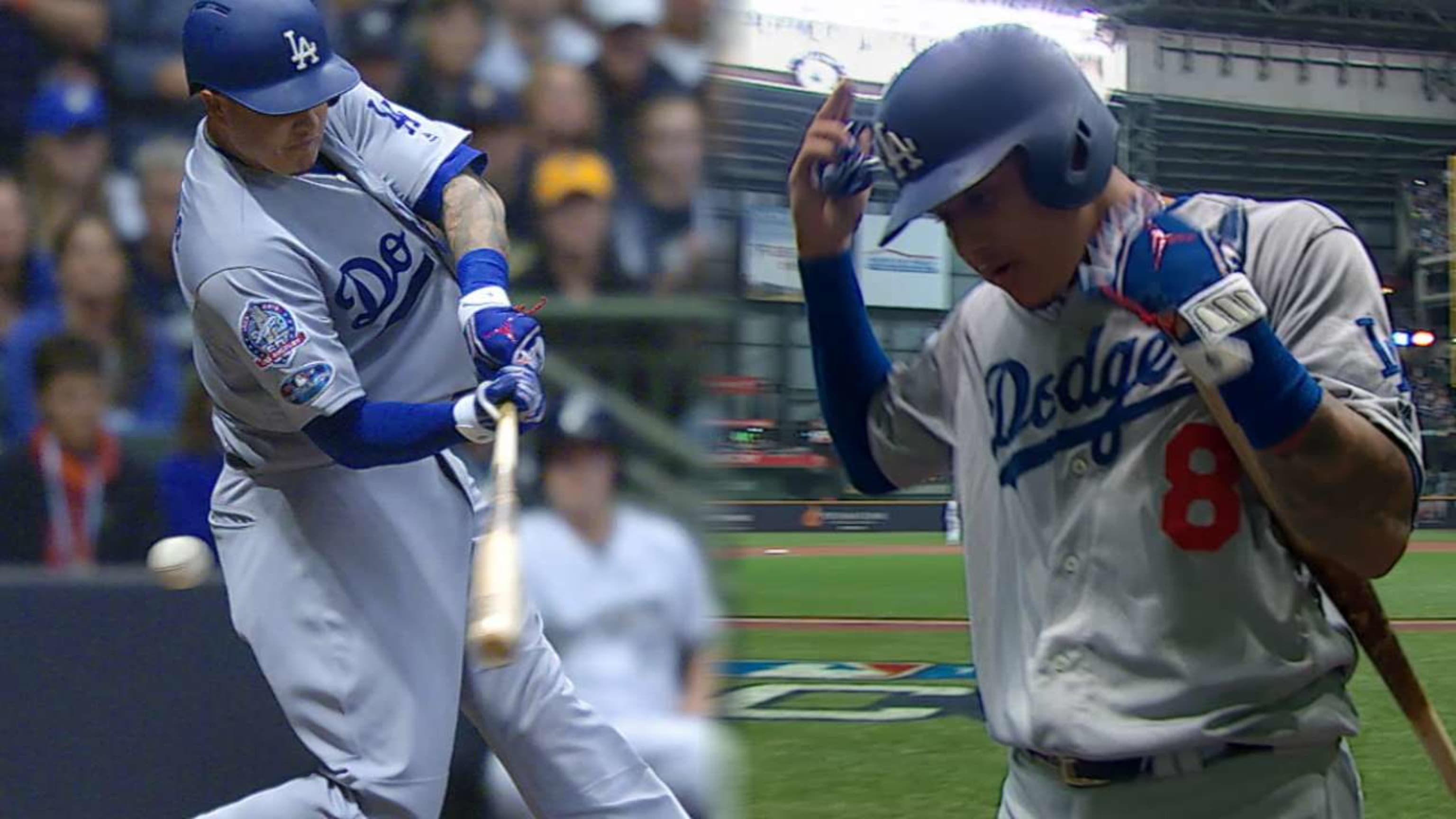 Manny Machado makes his Miller Park debut -- with the Dodgers