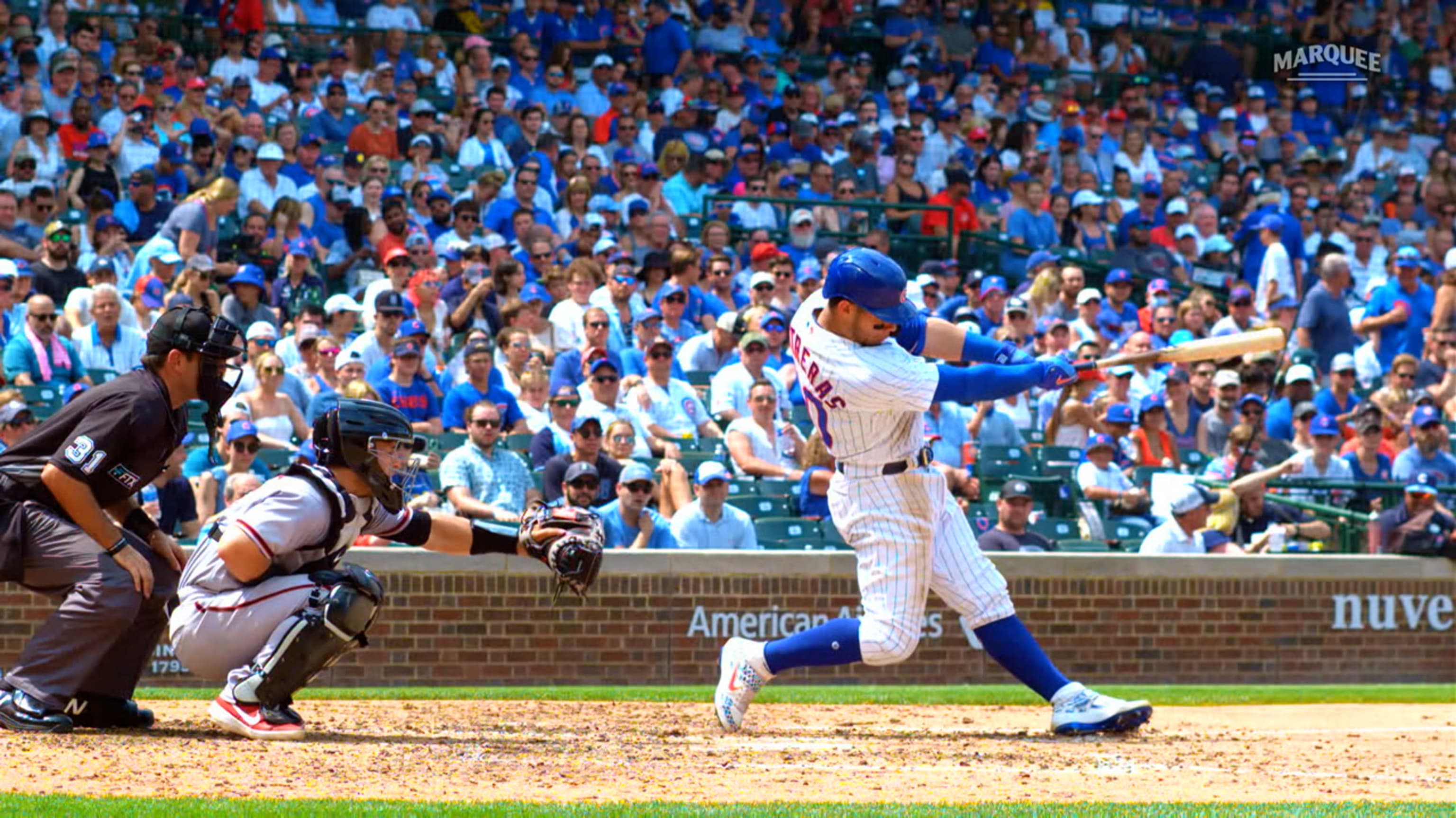 Diamondbacks' Kole Calhoun lays out to make driving catch vs. Cubs