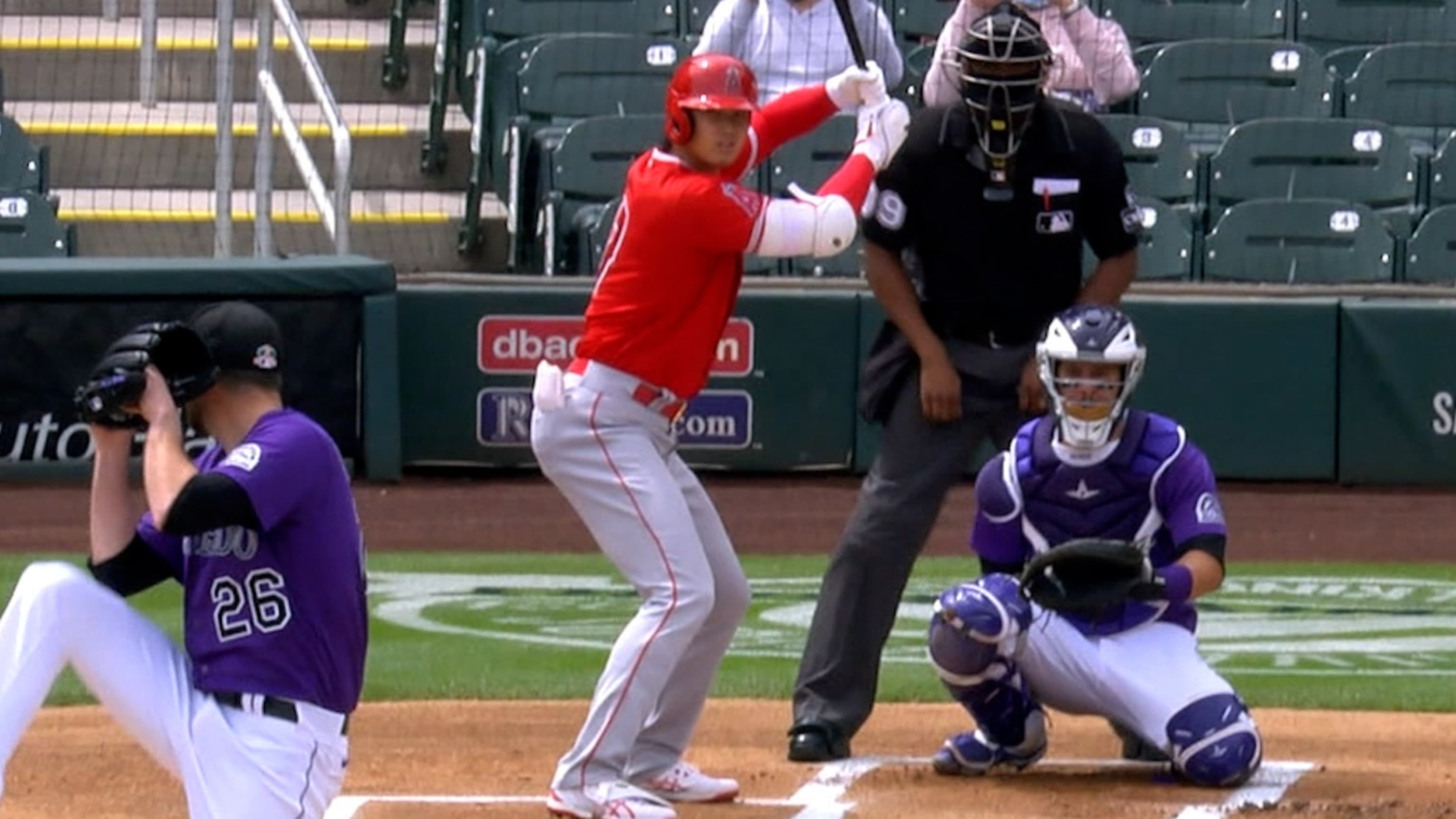 Ohtani conecta su quinto HR