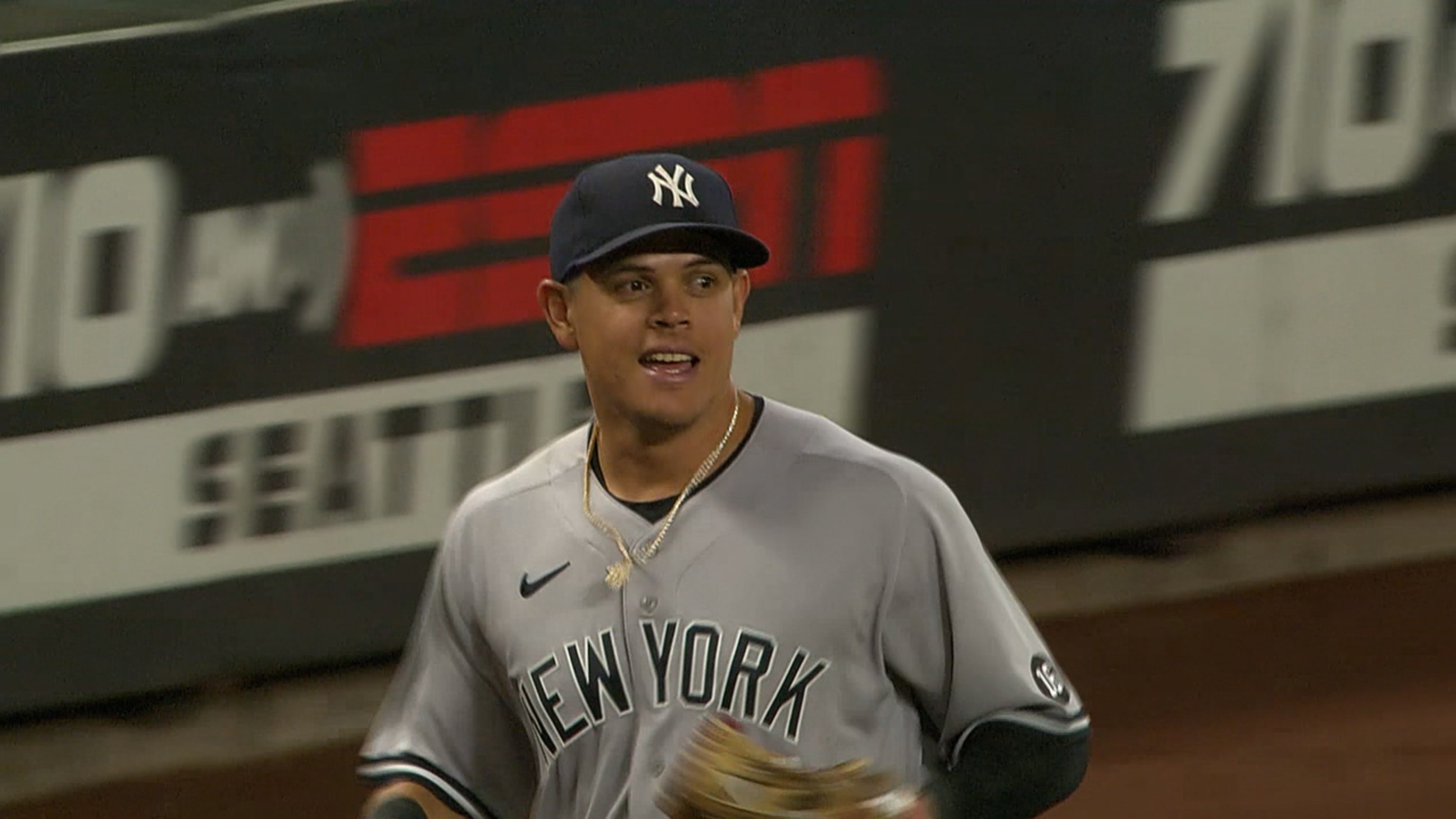 Gio Urshela Literally Forgot His Jersey and He's Wearing a Random Number  During Friday's Game