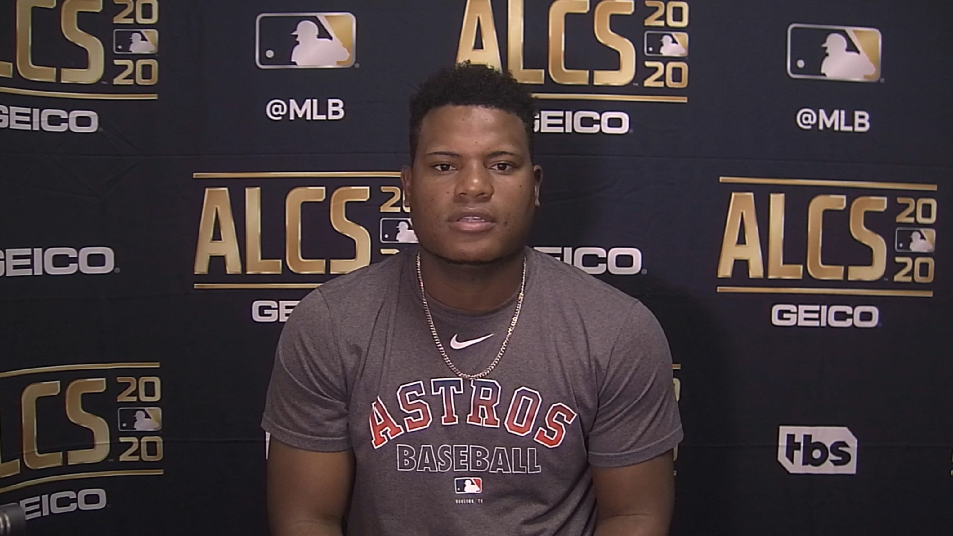 Framber Valdez on starting Game 1