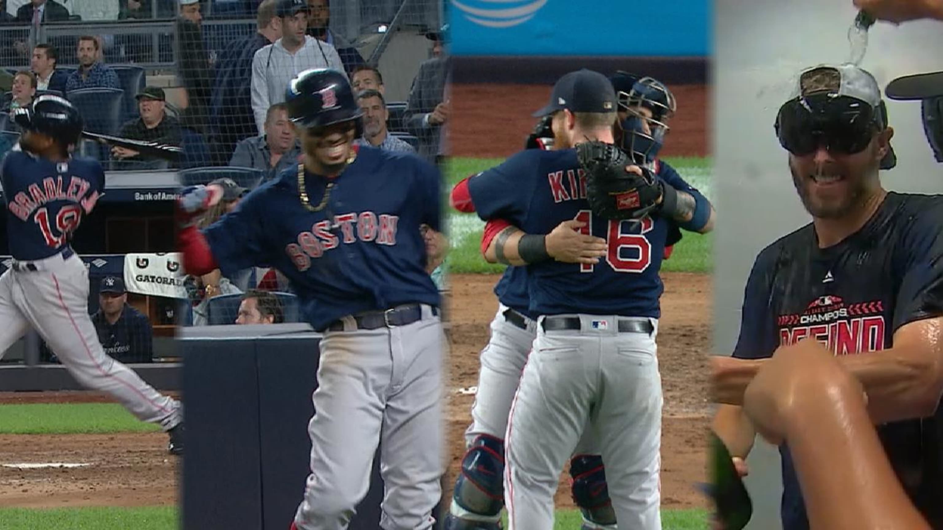 Mookie Betts in MVP form in AL East clincher