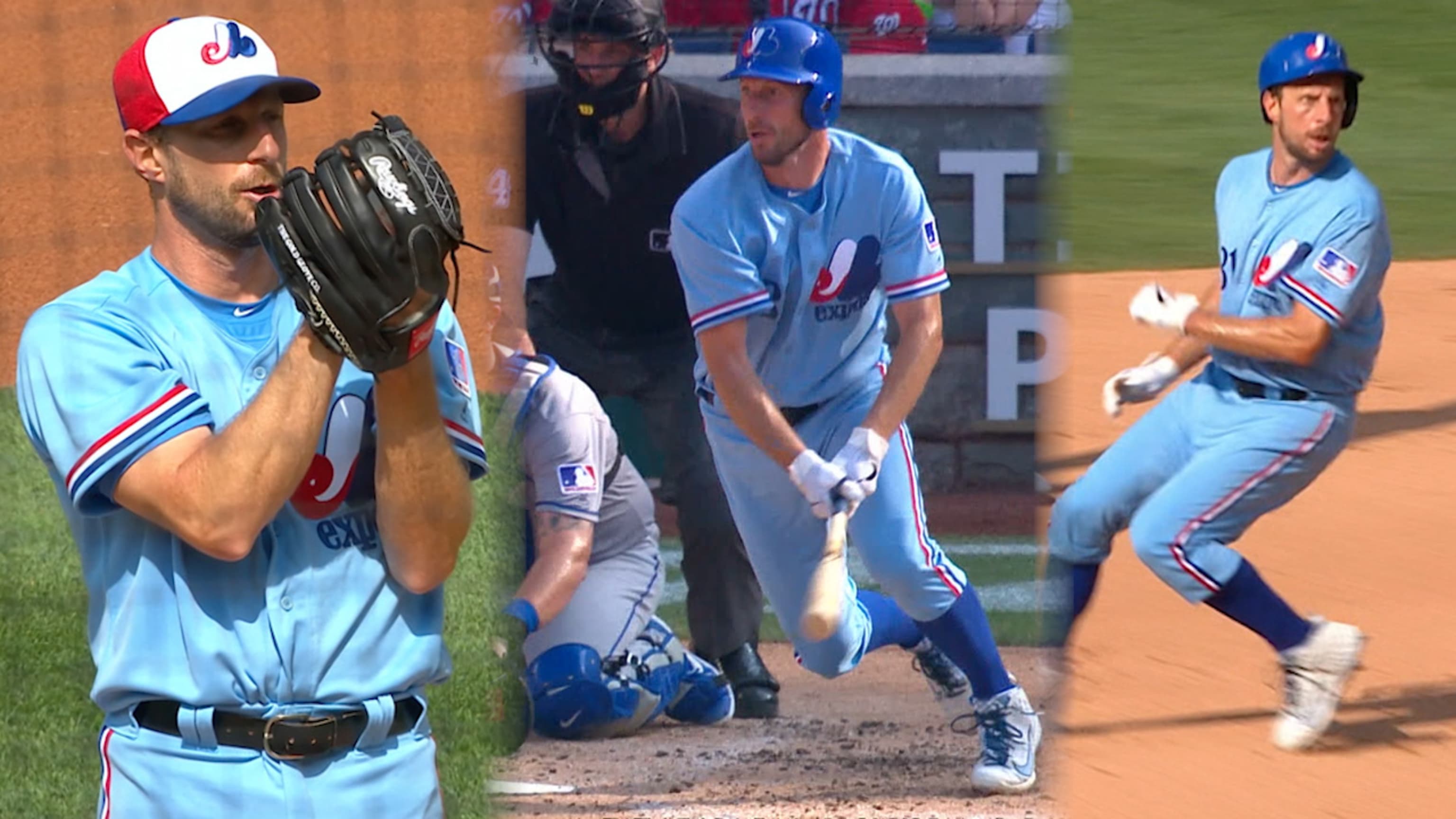 washington nationals expos uniforms