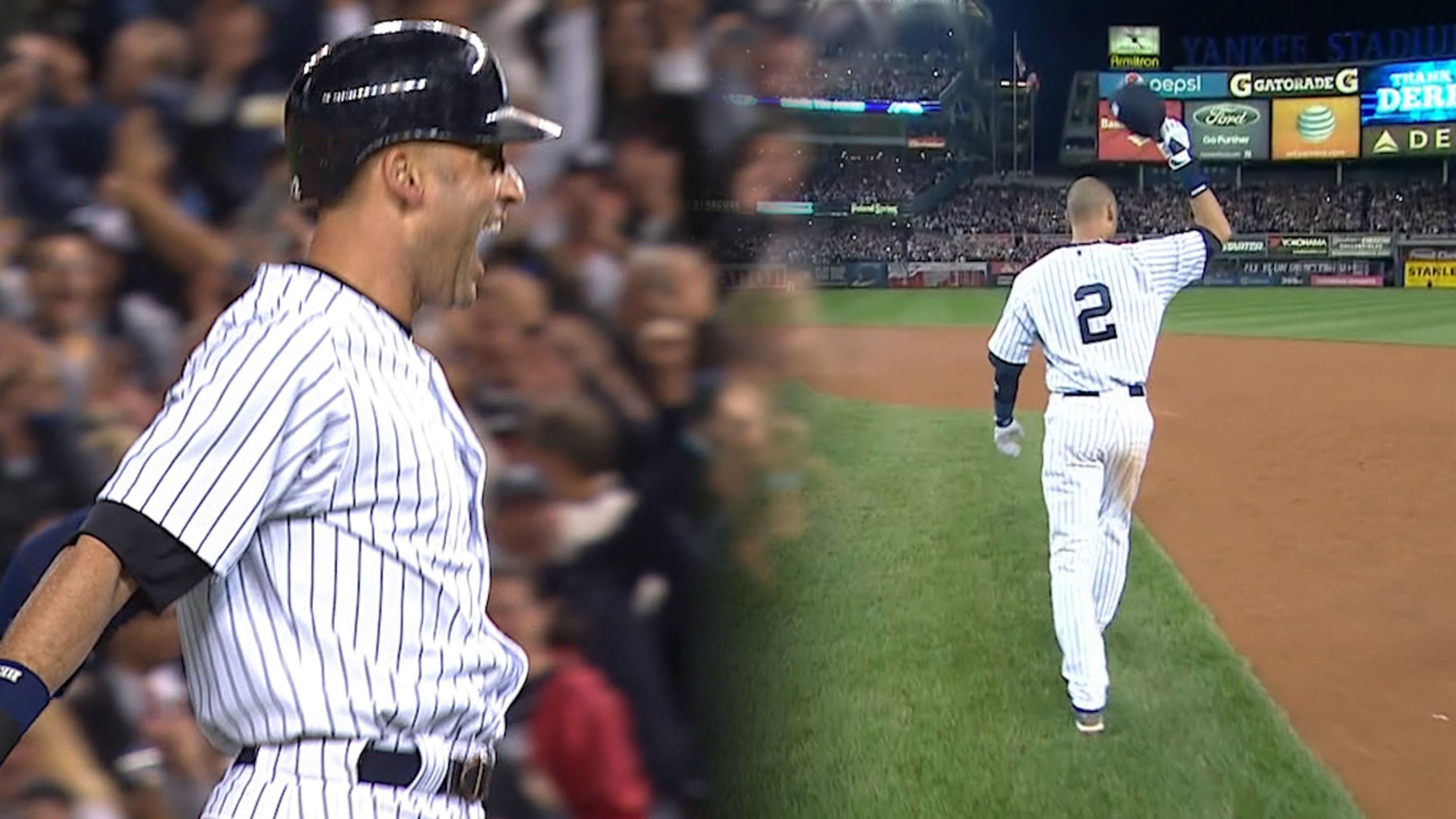 Hit de oro de Jeter en último turno en el Bronx