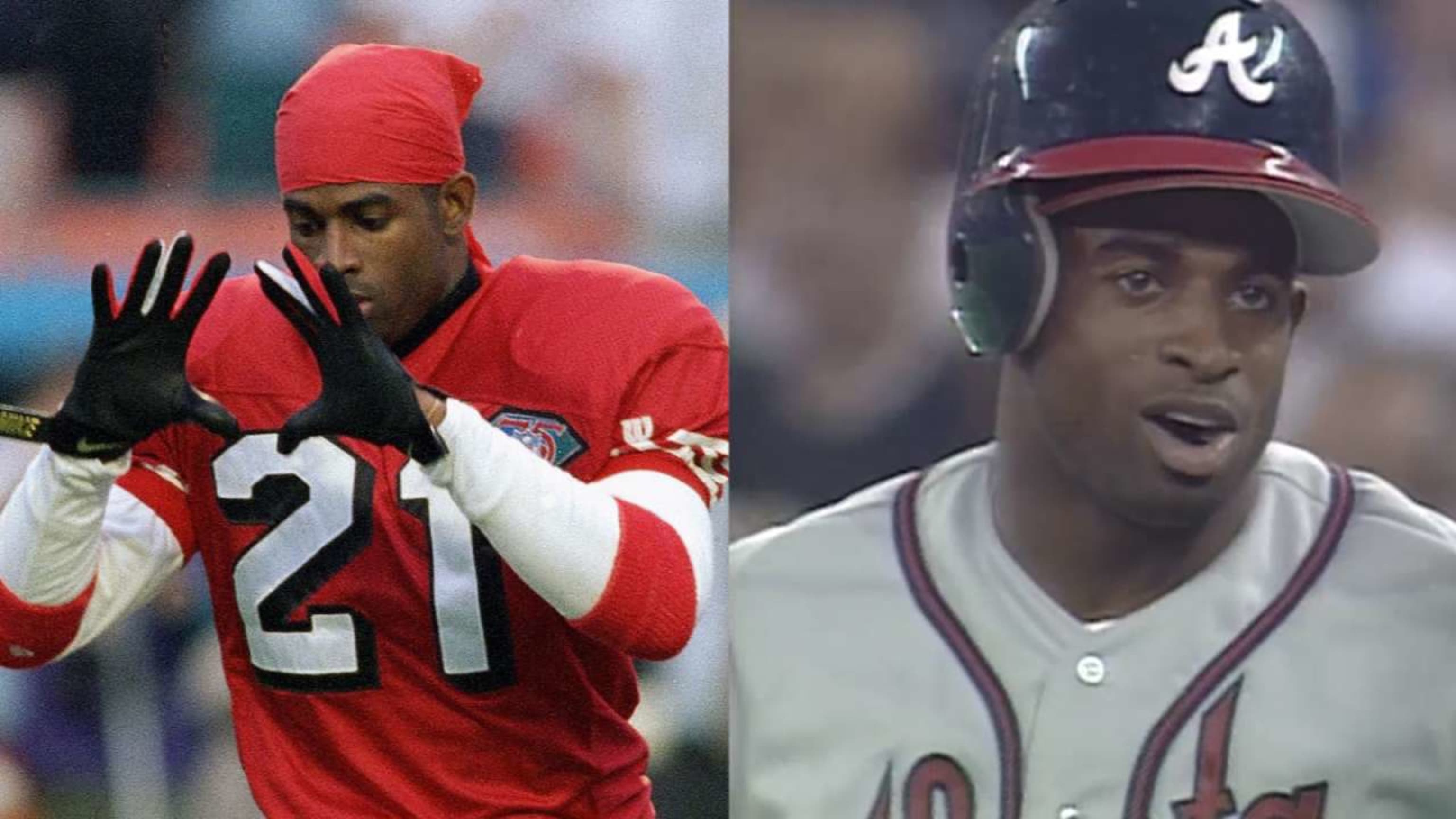 Cincinnati Reds A look back at the career of Deion Sanders