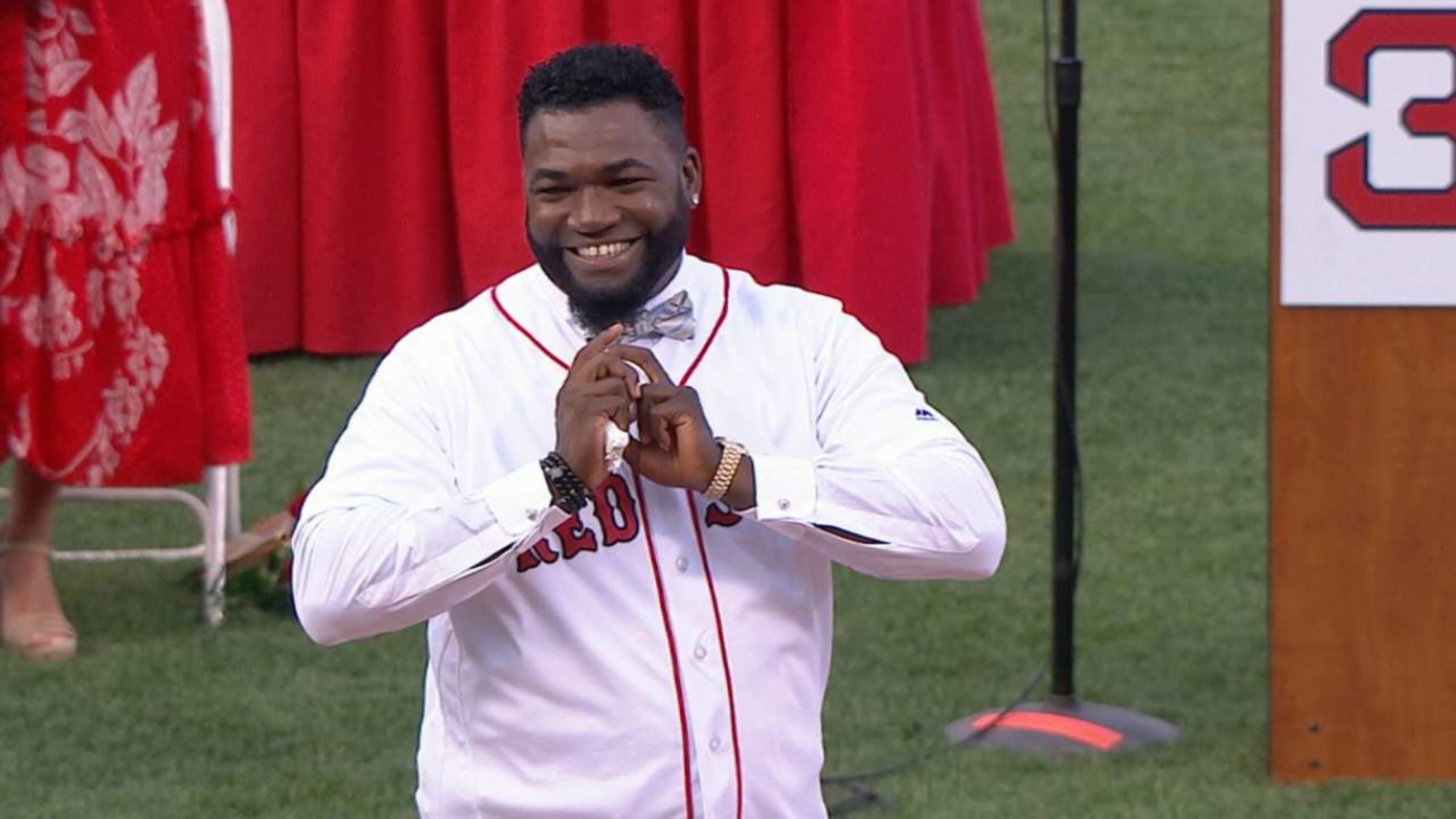  David Ortiz Boston Red Sox #34 Red Youth 8-20 Cool