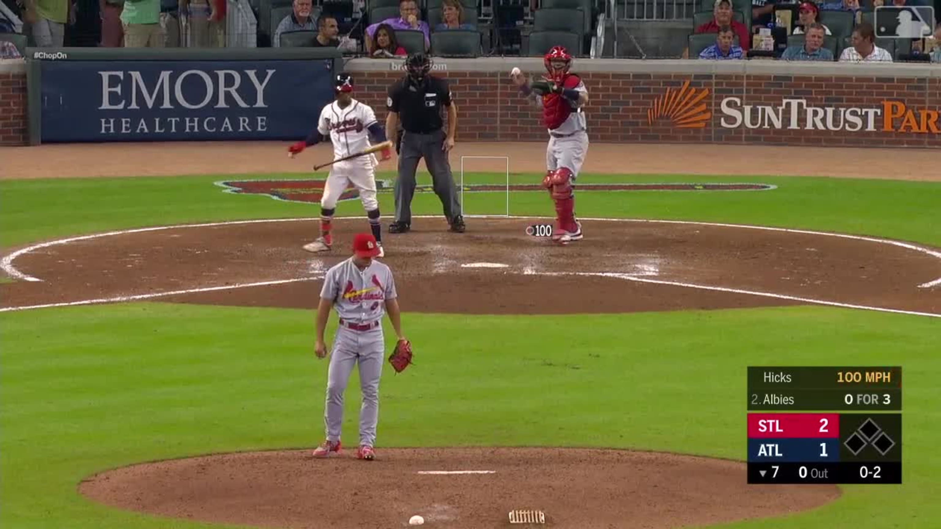 Jordan Hicks' K's with sinker