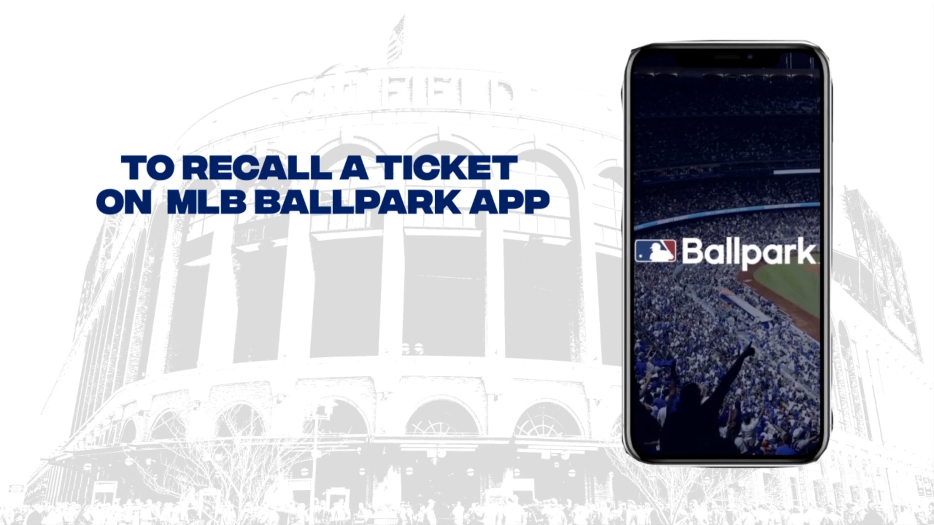 I just bought tickets for a Mets game in July, but I can't download  ballpark App in my country. What should I do? : r/mlb