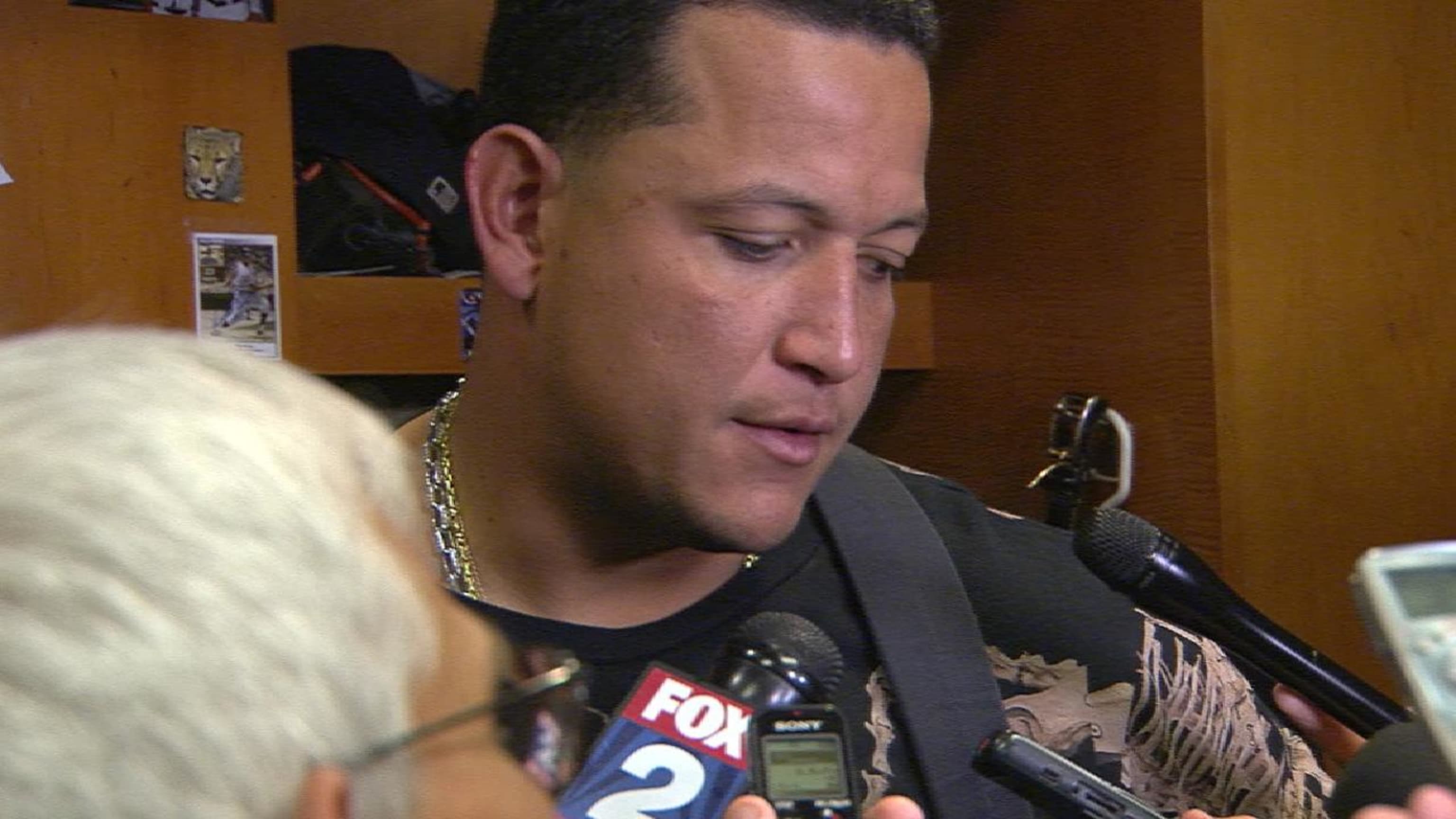 Cabrera on homer in return