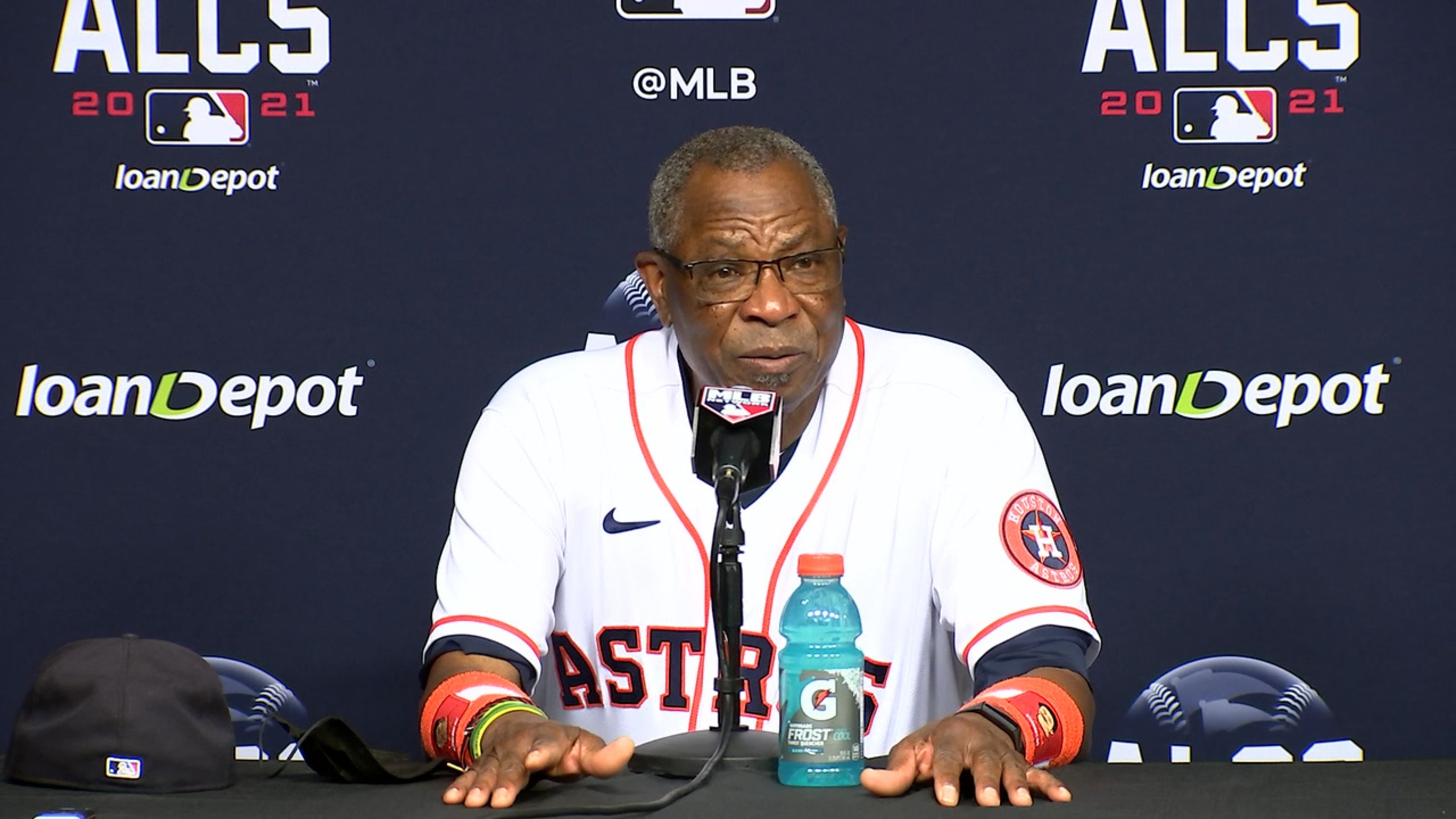 Baker looks ahead to a tough ALCS