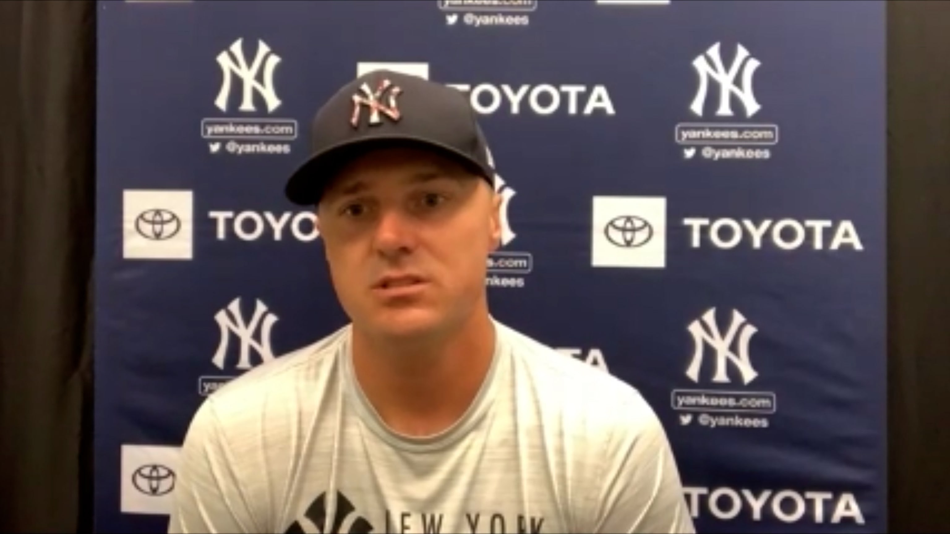 Yankees' first baseman Luke Voit looking to secure starting gig