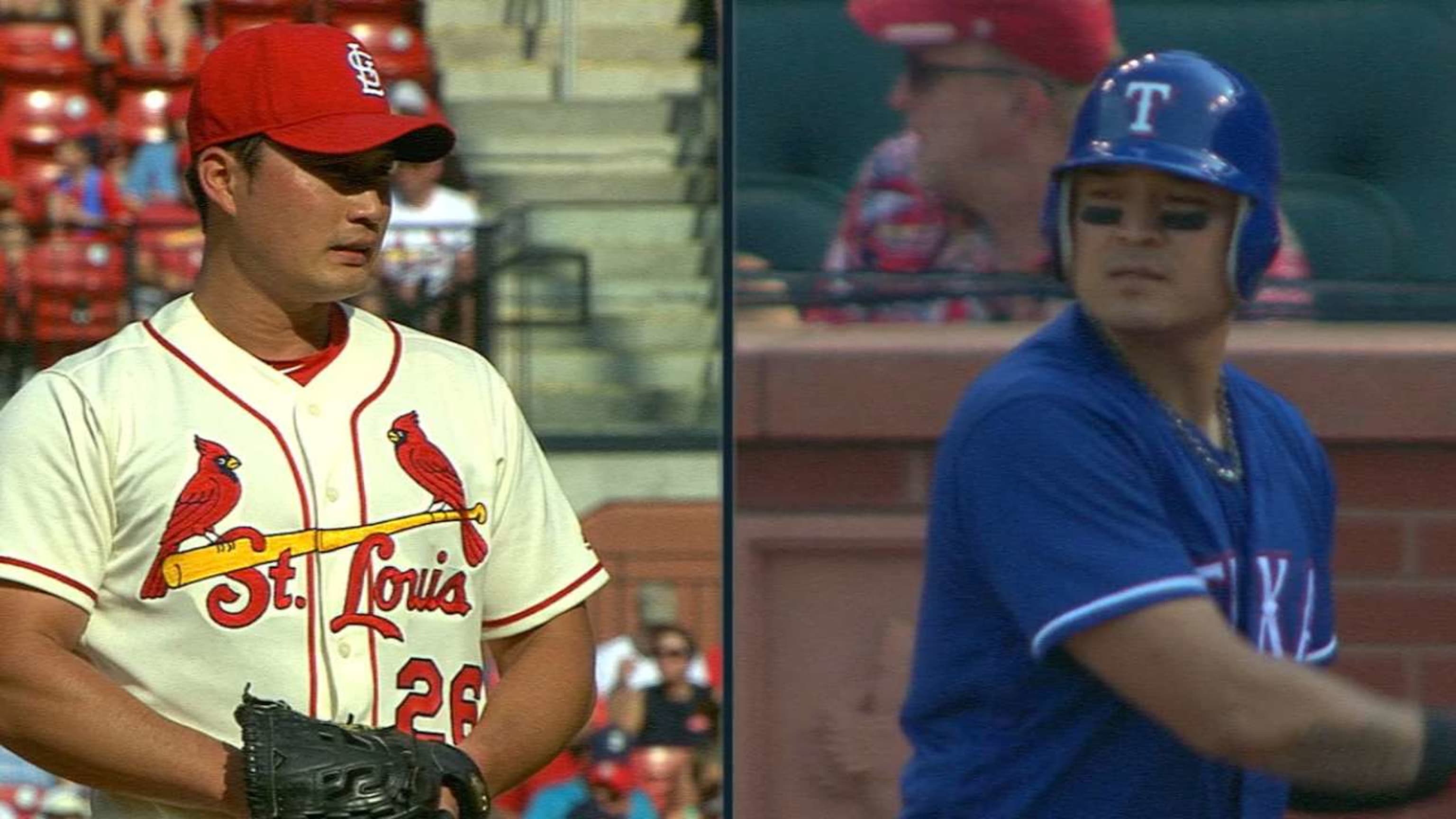 16 Years After Their Last Meeting Shin Soo Choo And Seung Hwan Oh Faced Off Again Mlb Com